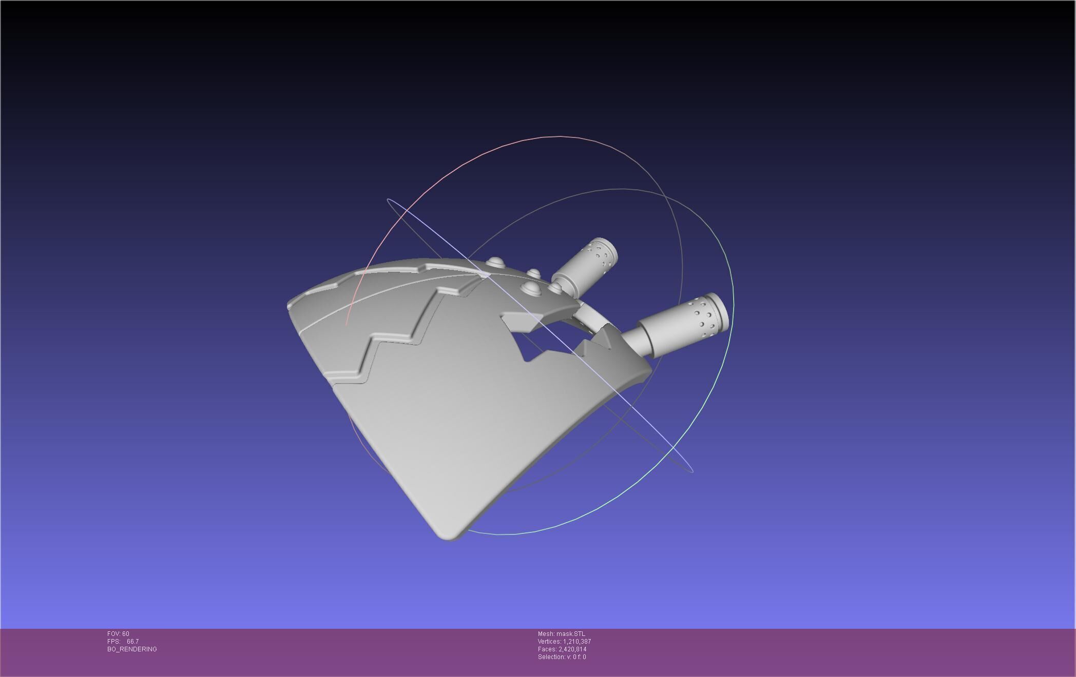 Dr Stone Stanley Mask 3D print model_7