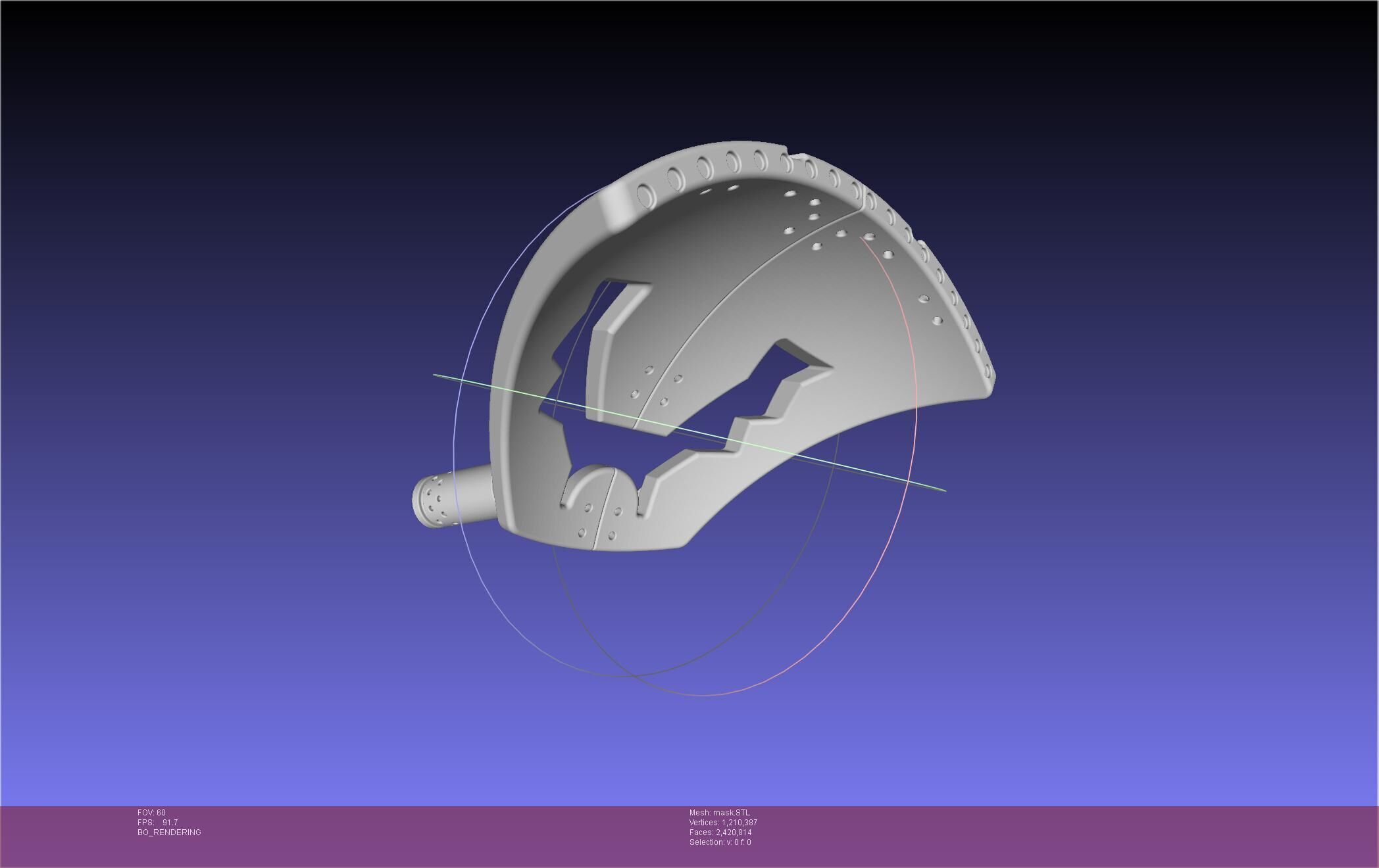 Dr Stone Stanley Mask 3D print model_22