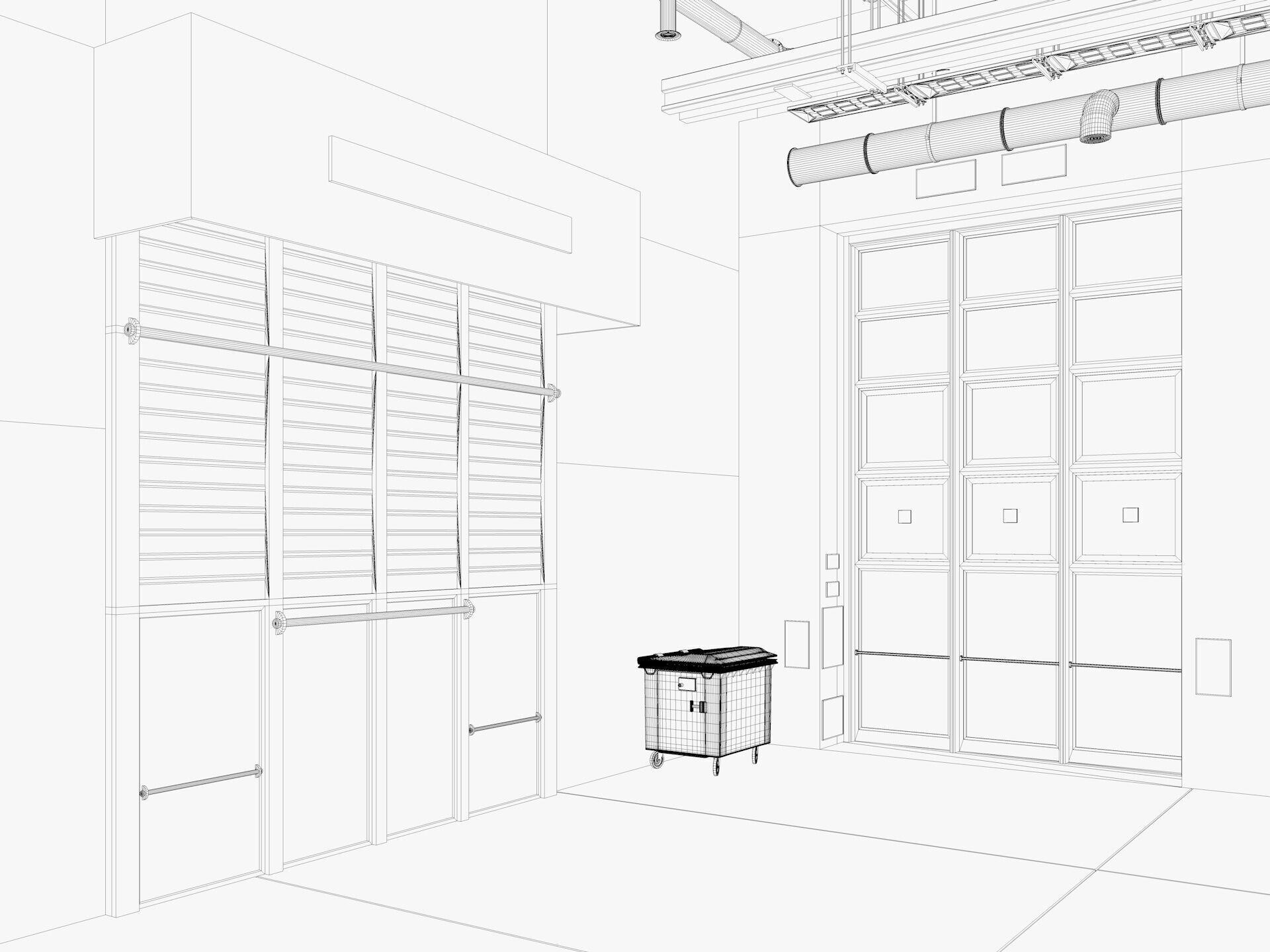 Exhibition Hall 37 3D model_14