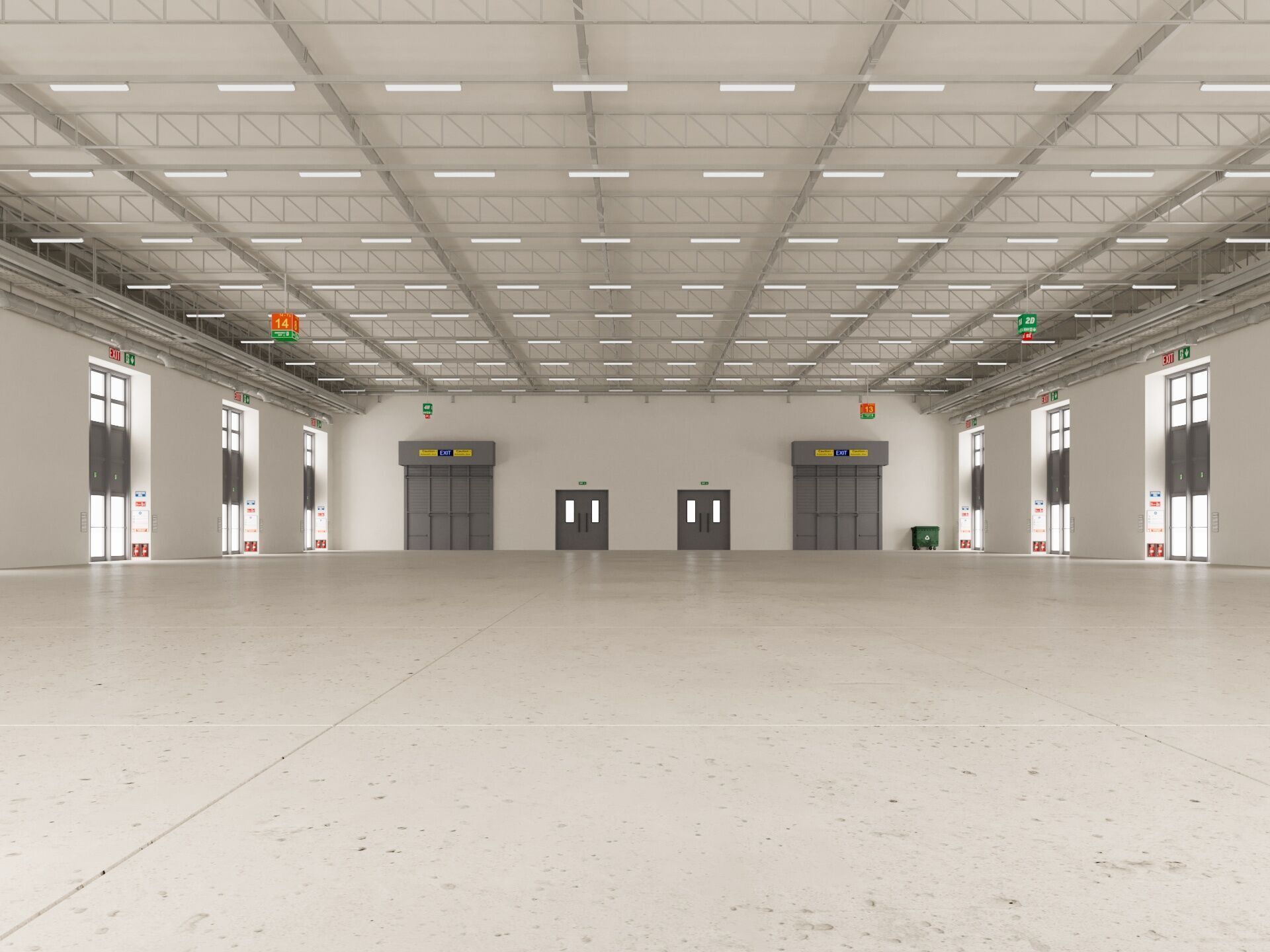 Exhibition Hall 37 3D model_1