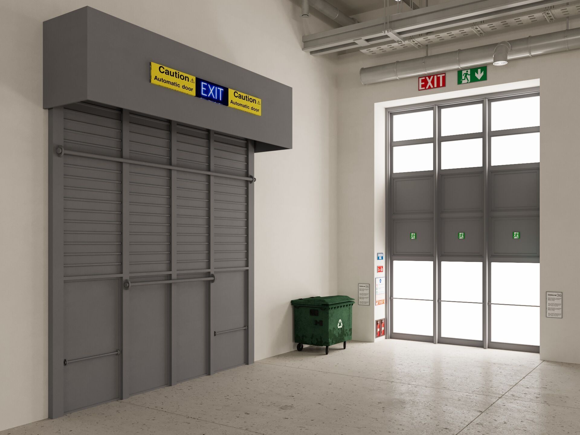 Exhibition Hall 37 3D model_5