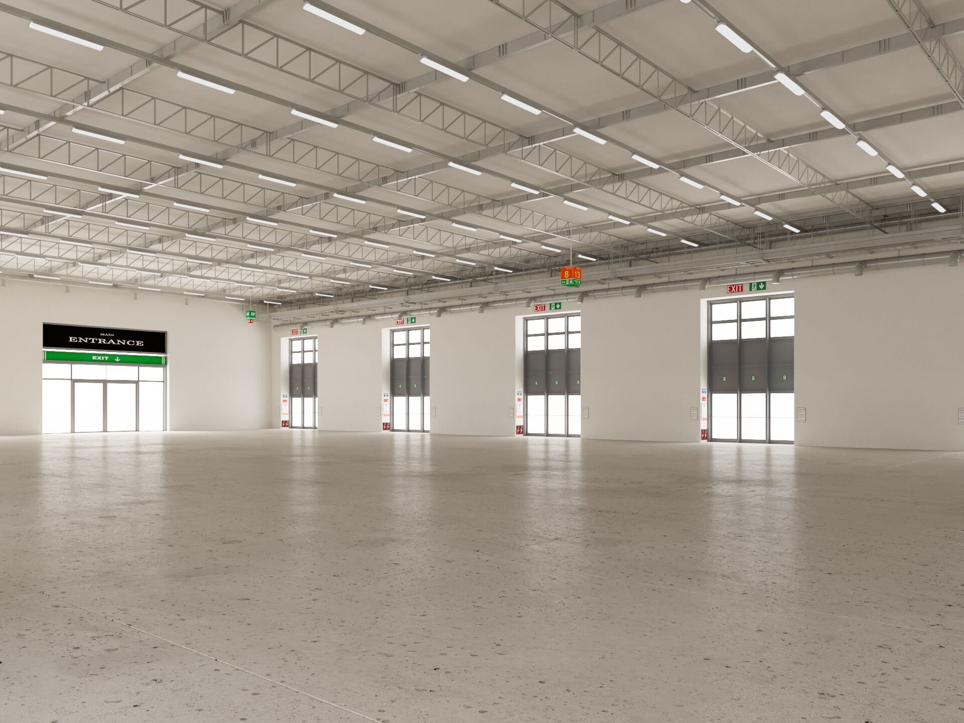 Exhibition Hall 37 3D model_4