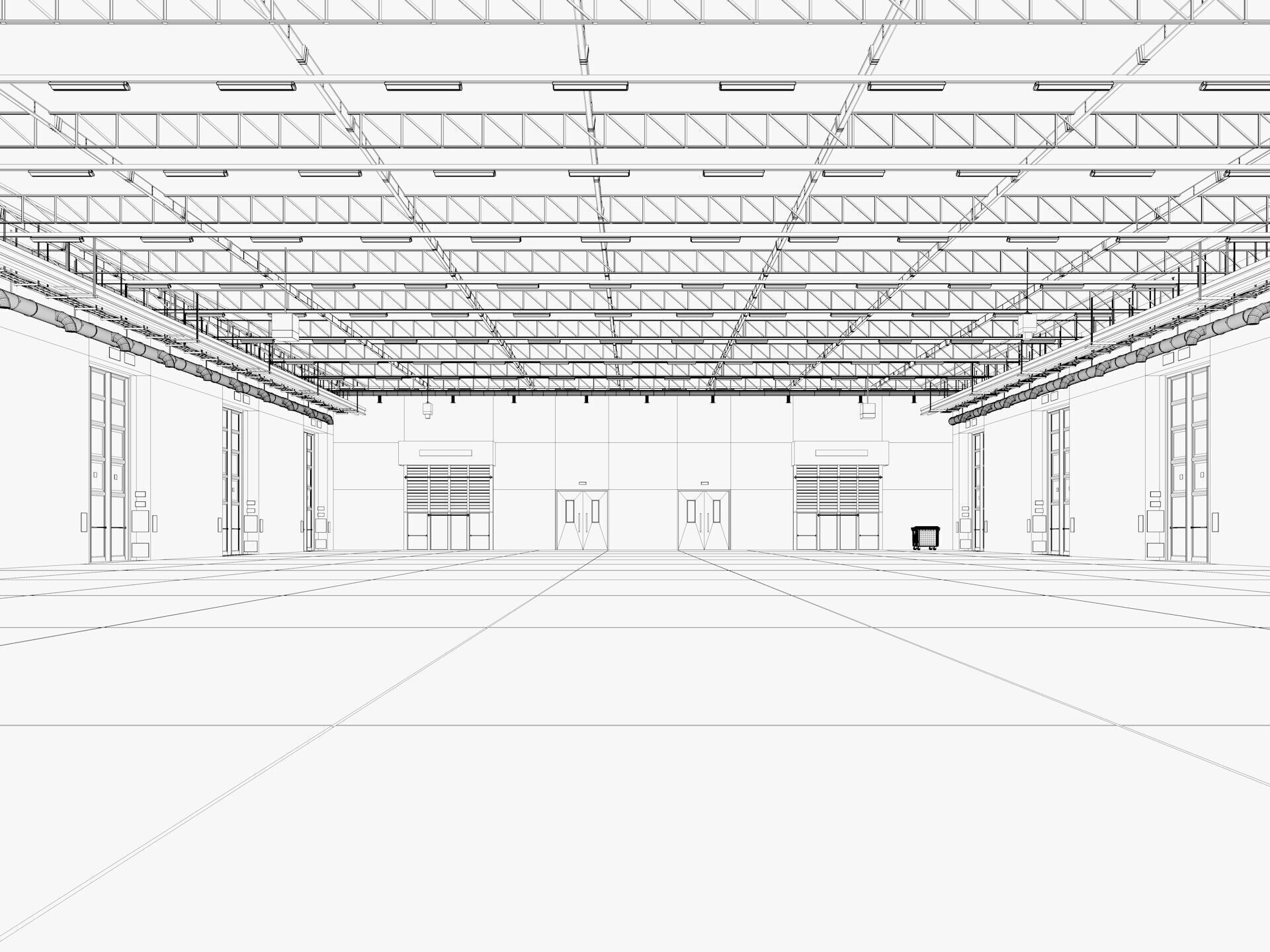 Exhibition Hall 37 3D model_10