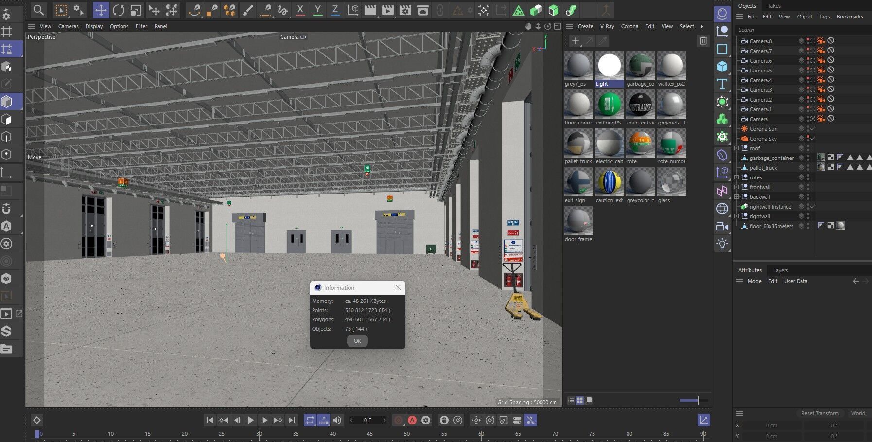 Exhibition Hall 37 3D model_15