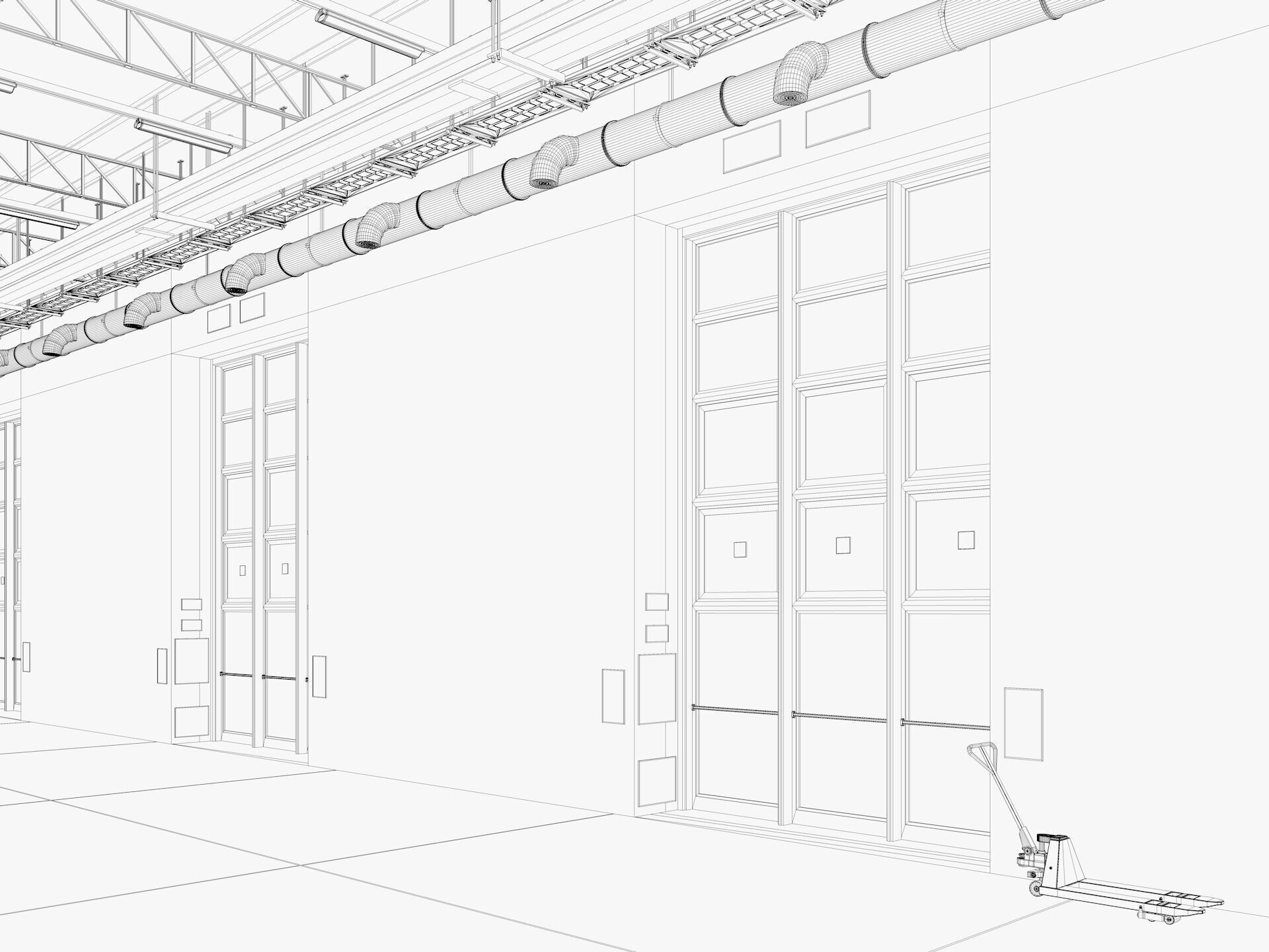 Exhibition Hall 37 3D model_11