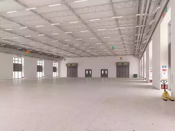 Exhibition Hall 37 3D model