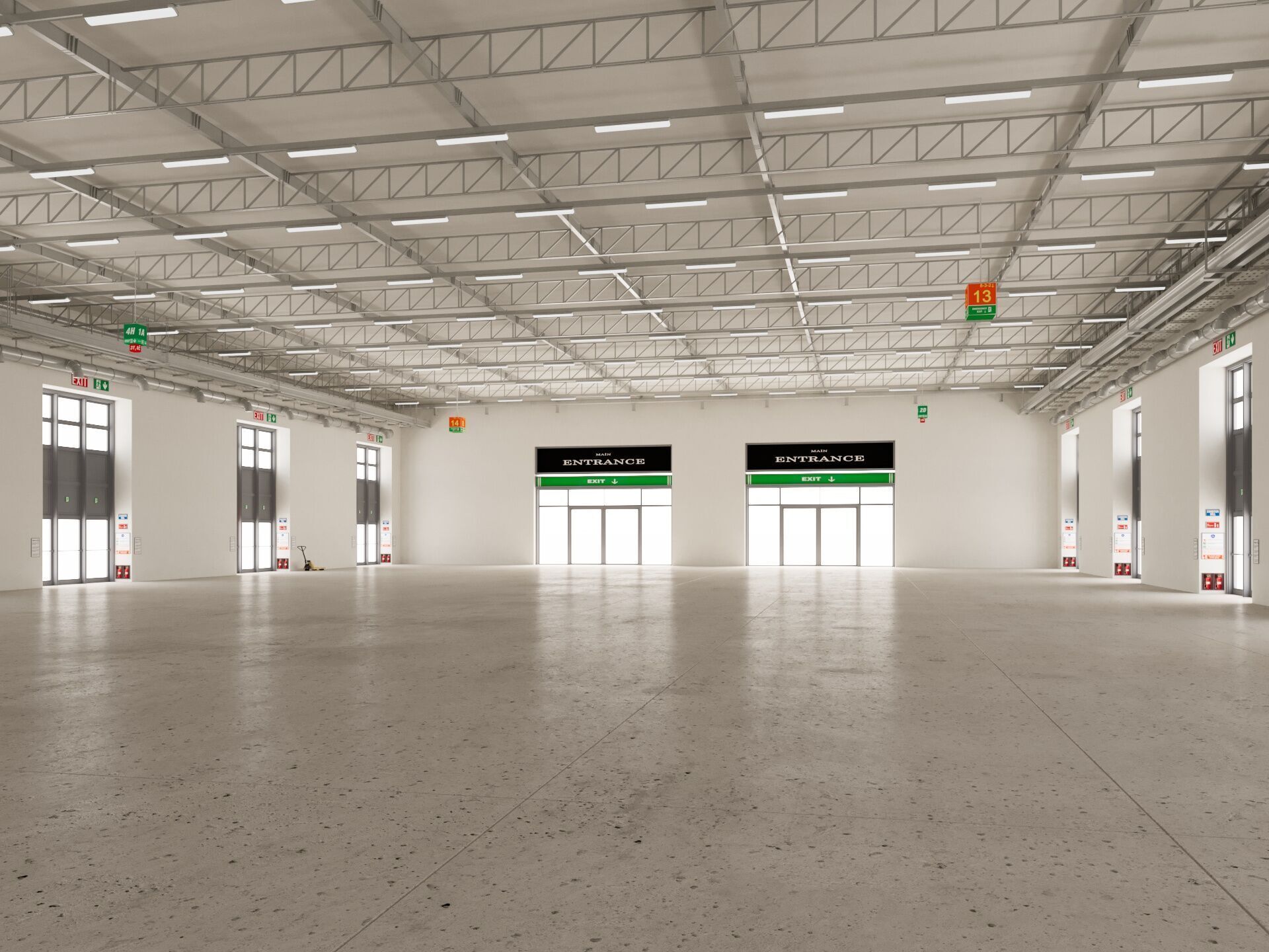 Exhibition Hall 37 3D model_3