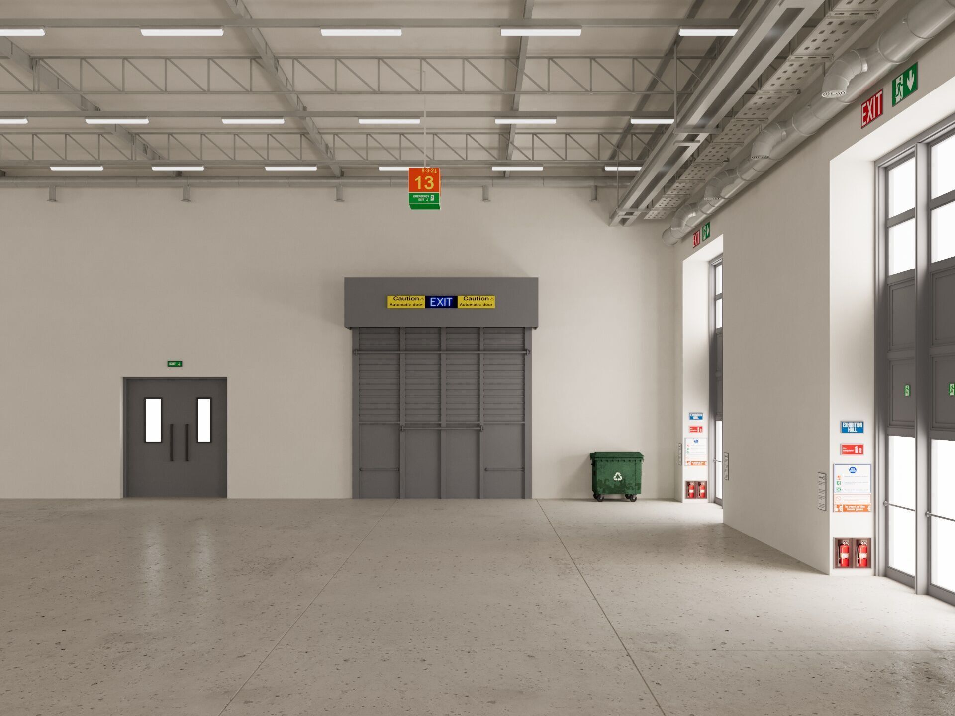 Exhibition Hall 37 3D model_6