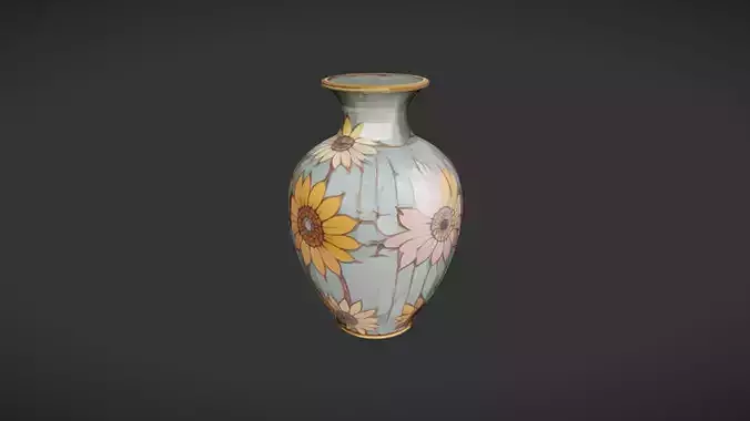 Decorative floral vase 2