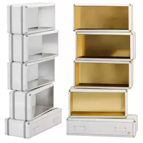 Bookcase - chest of drawers Fantasy Air limited edition by Circu 3D model