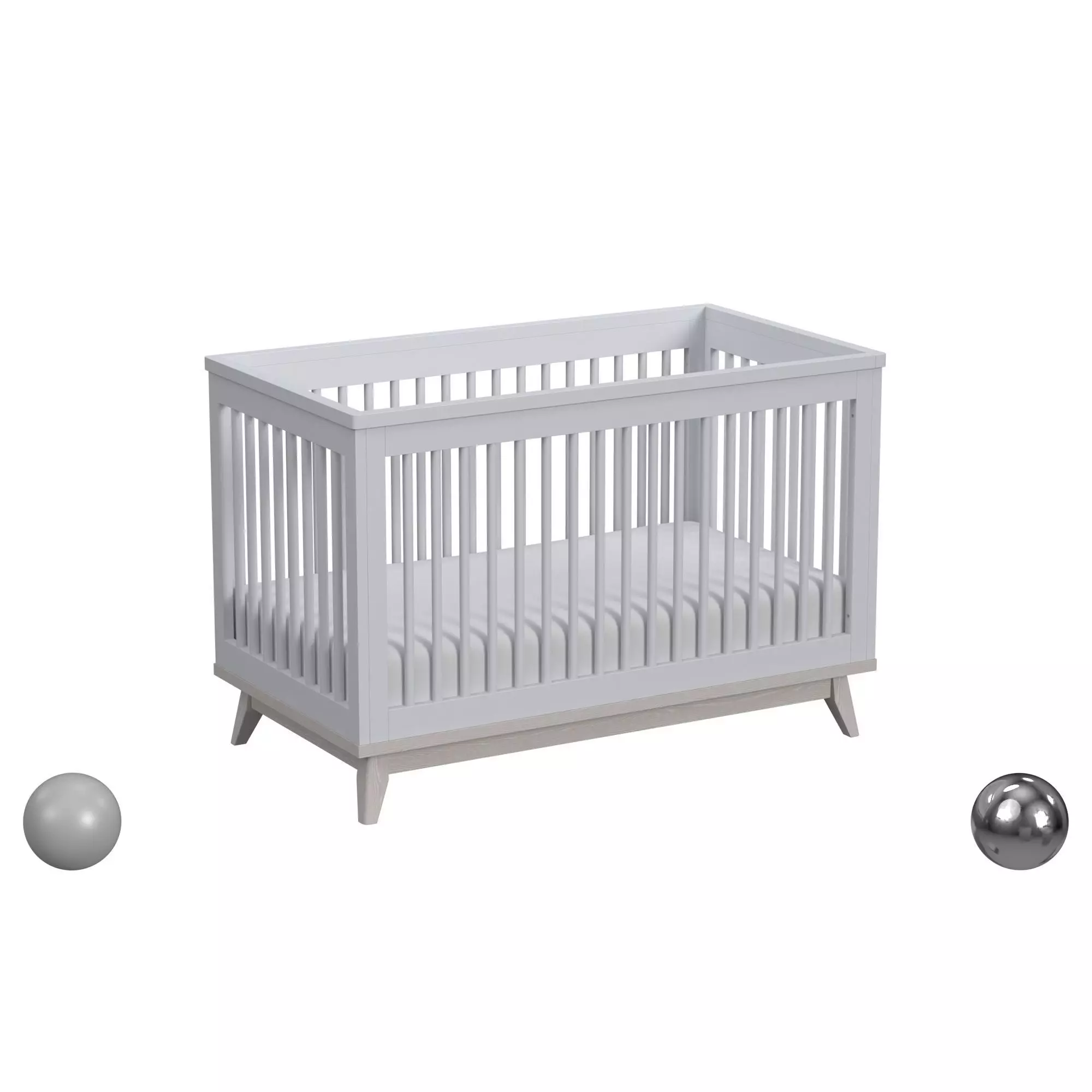 Rowan Cottage Crib 3D model_0