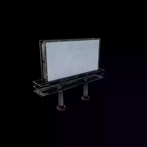 Rooftop Billboard 3D model
