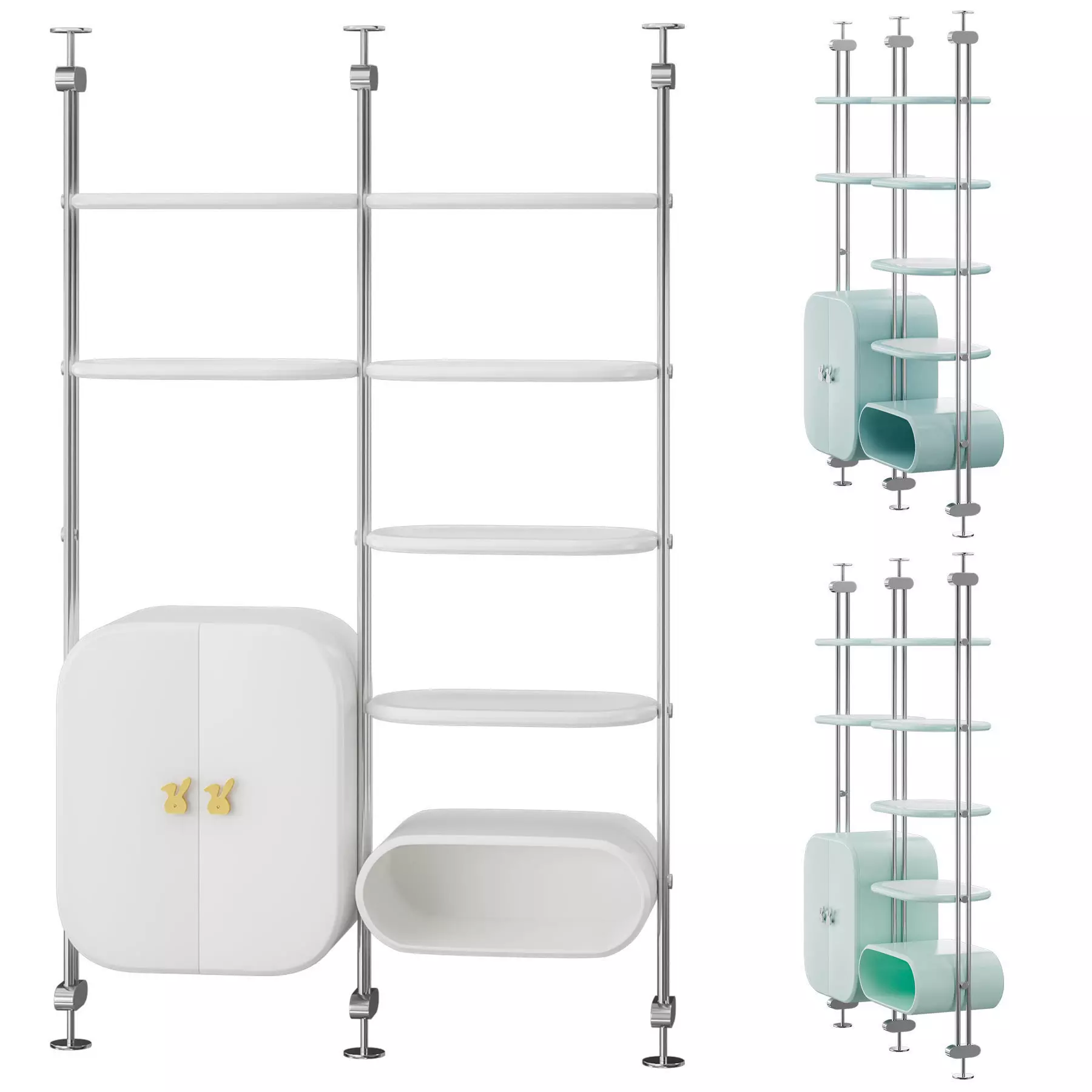 Minelli bookcase by Circu 3D model_0