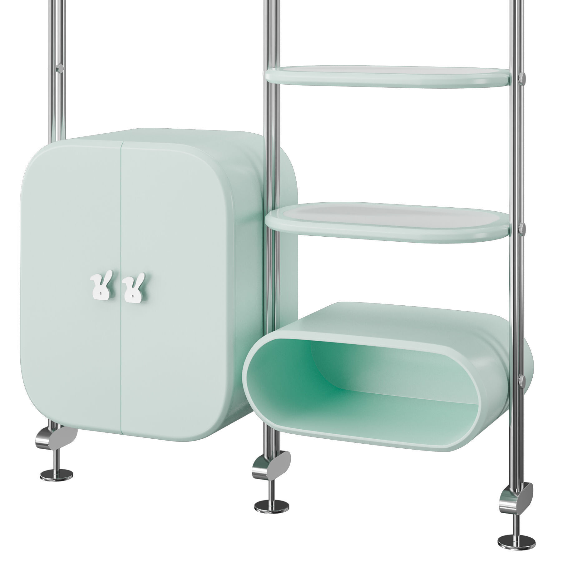 Minelli bookcase by Circu 3D model_5