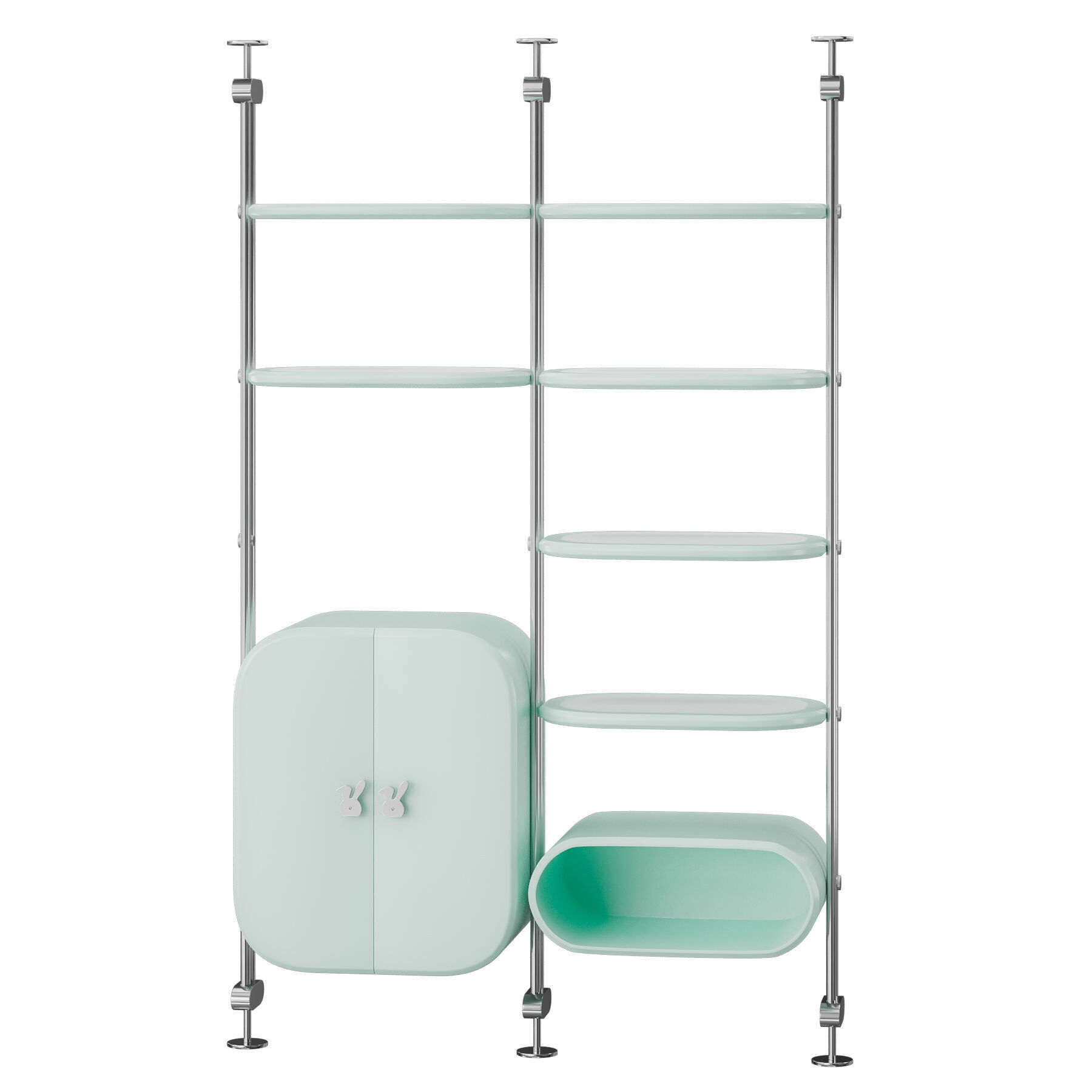 Minelli bookcase by Circu 3D model_3