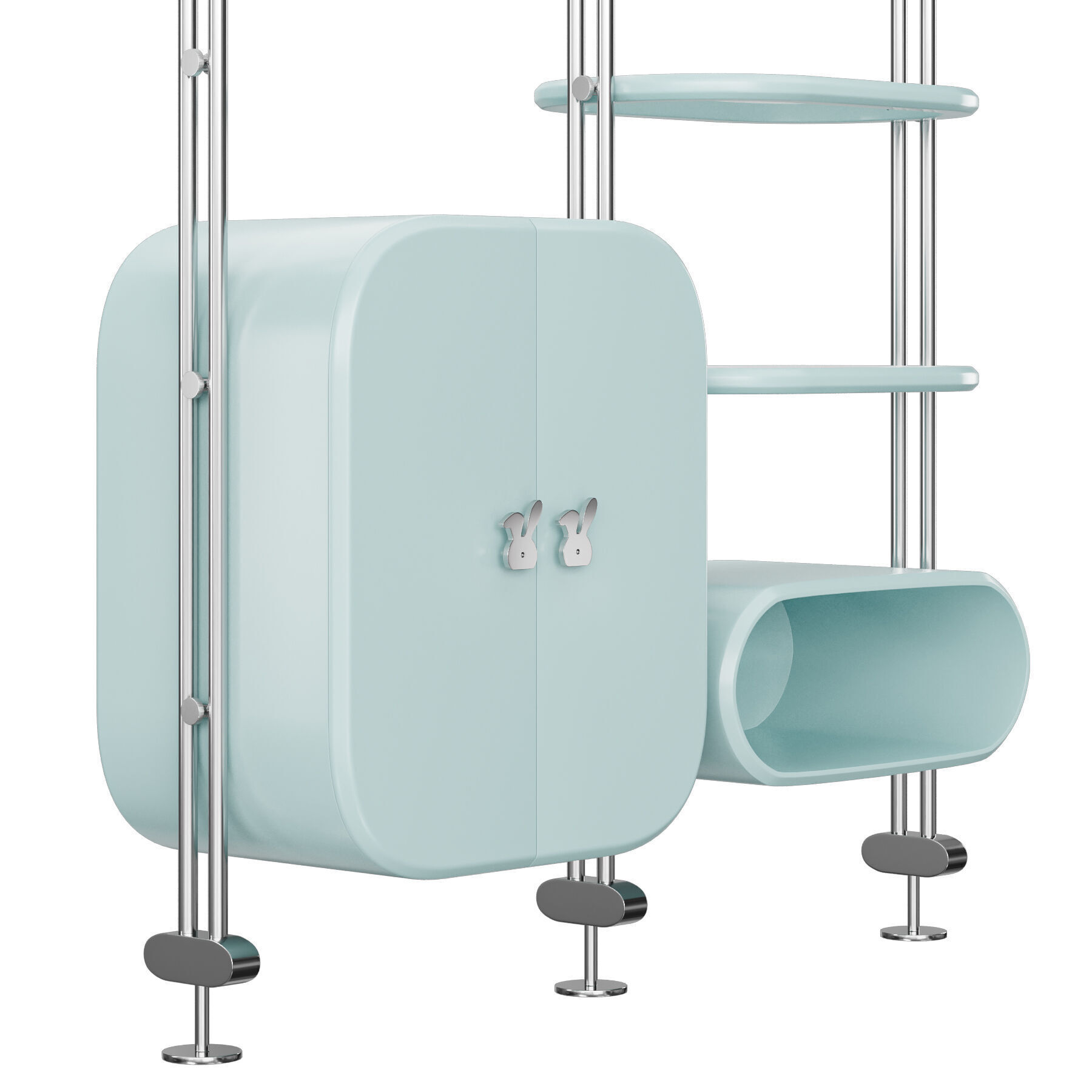 Minelli bookcase by Circu 3D model_8