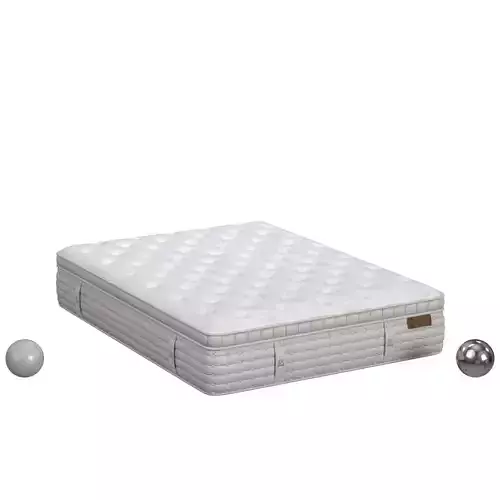 Zuma Plush Euro Top Mattress 3D model