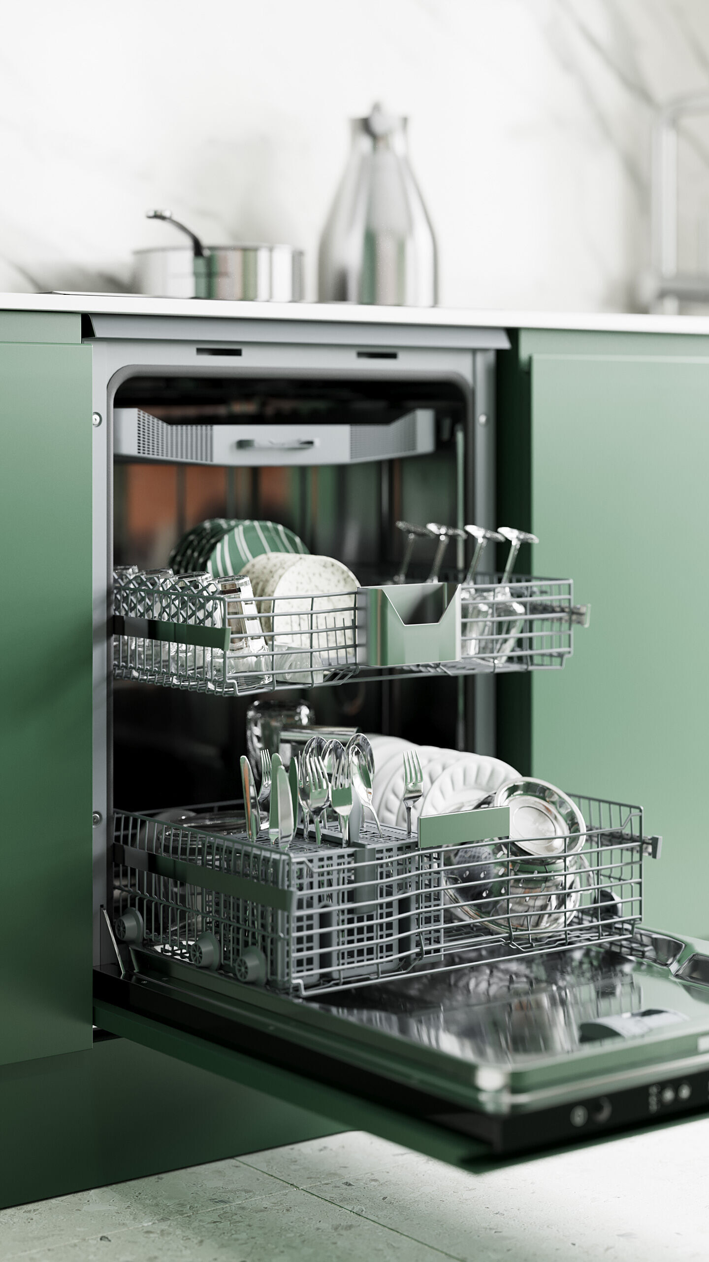 Archineriors vol 68 - minimalist apartment scene 3D model_5