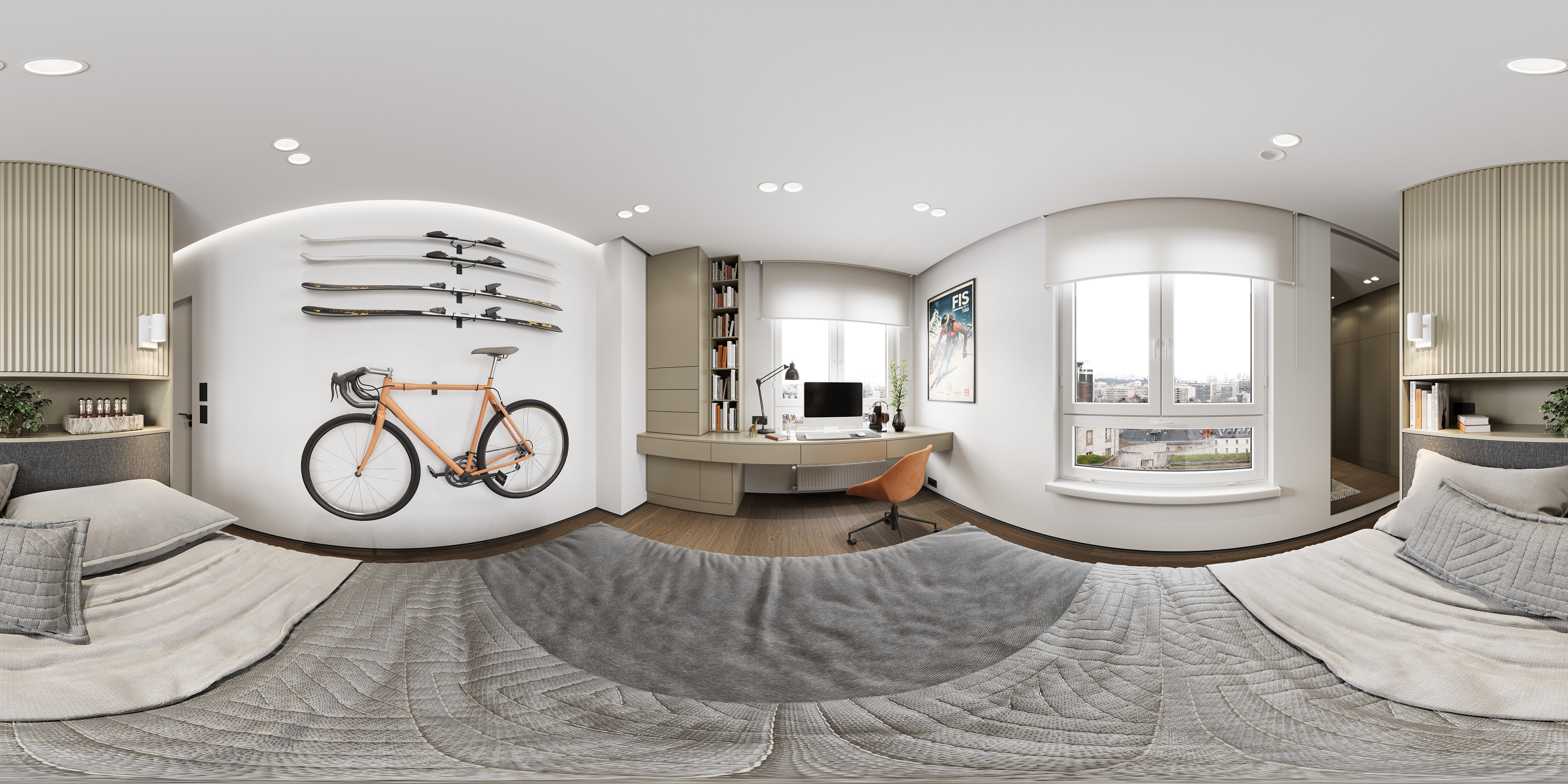 Archineriors vol 68 - minimalist apartment scene 3D model_13