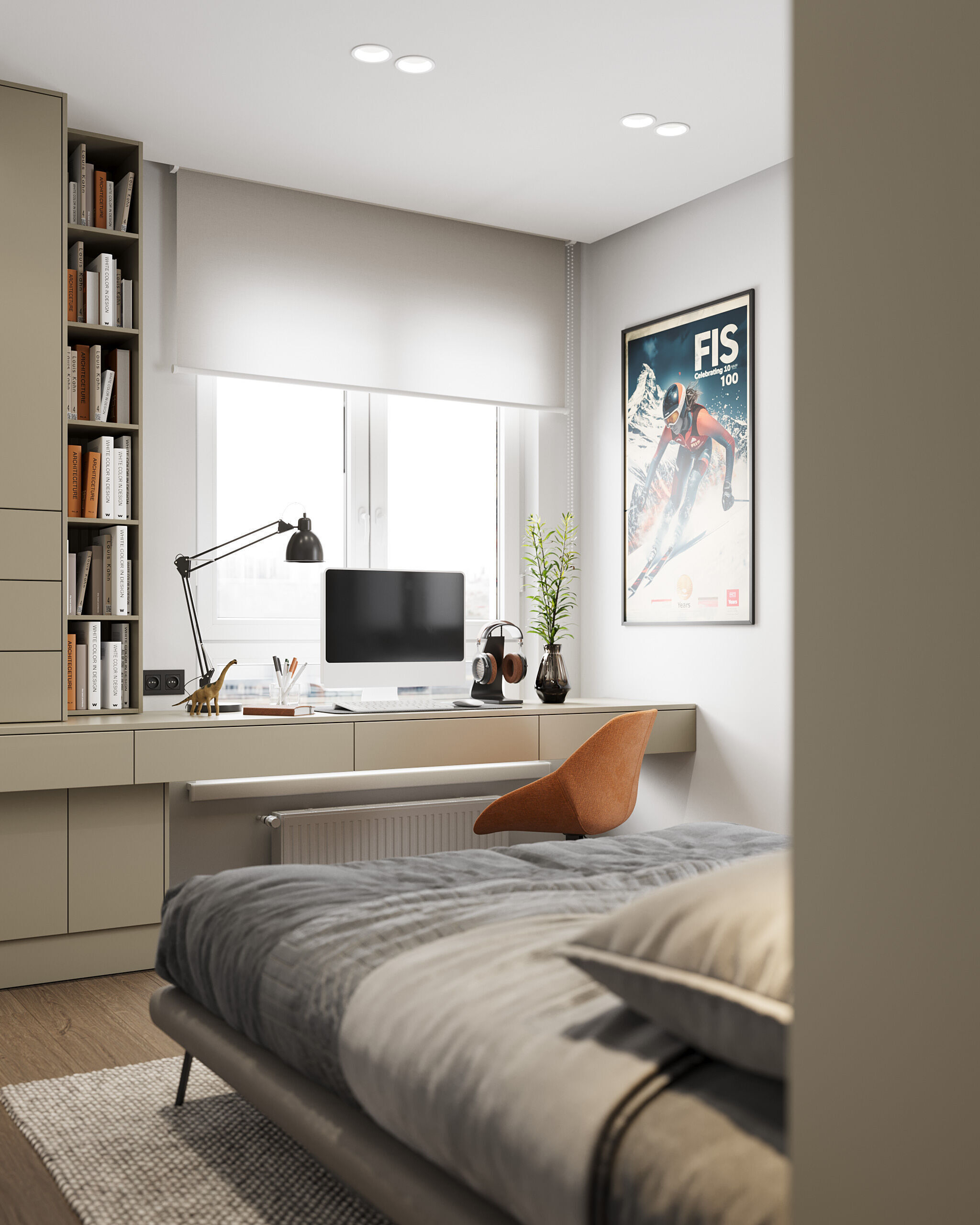 Archineriors vol 68 - minimalist apartment scene 3D model_11