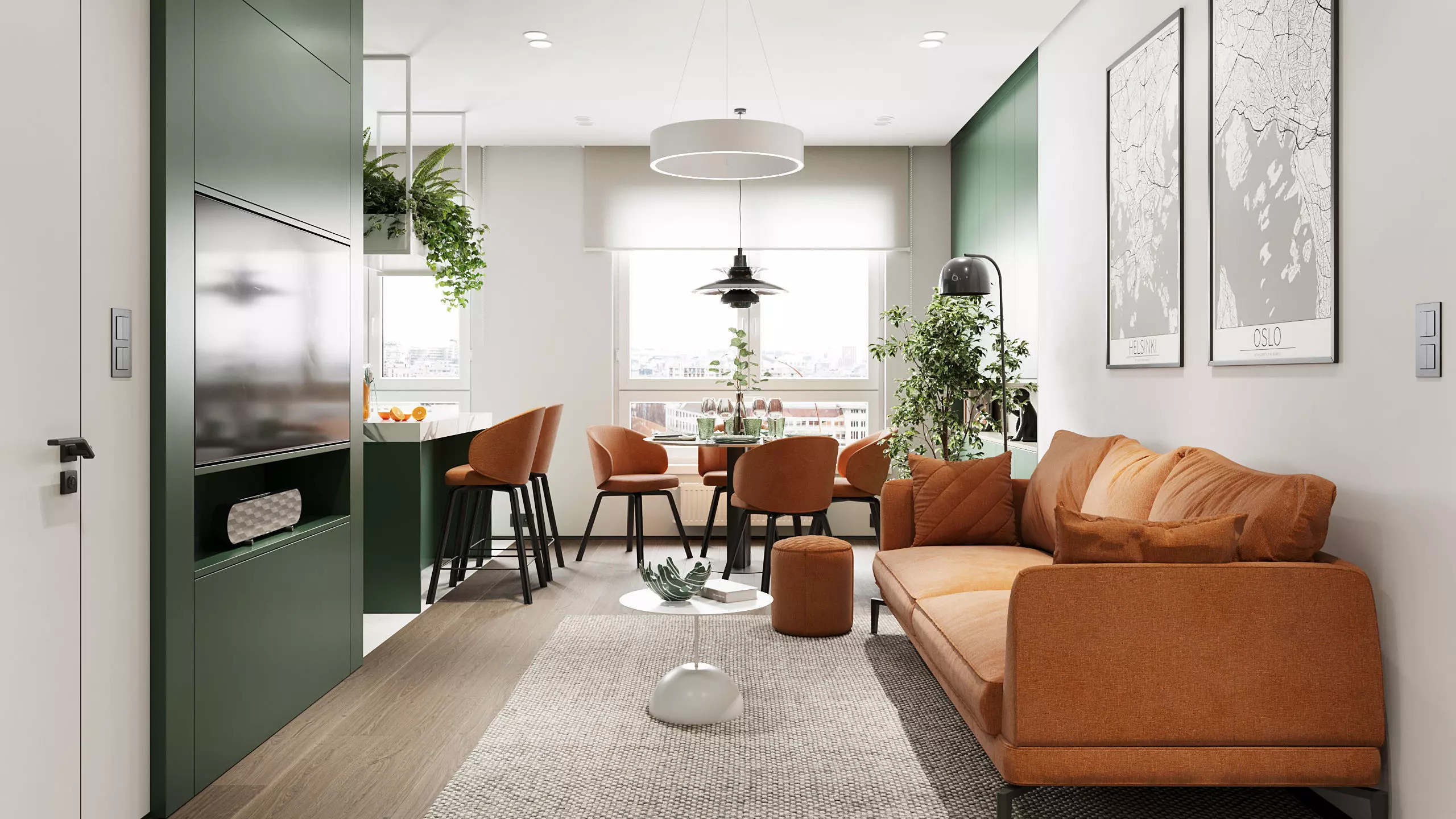 Archineriors vol 68 - minimalist apartment scene 3D model_0