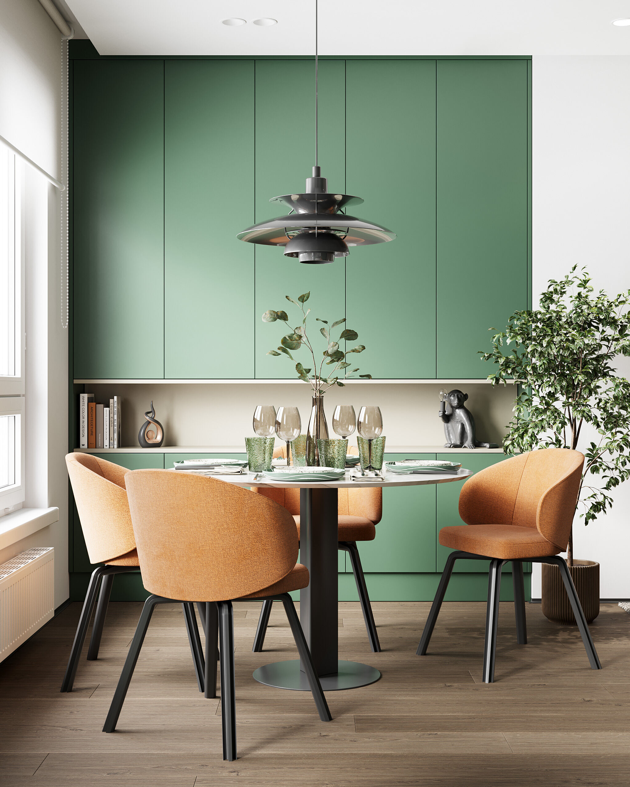 Archineriors vol 68 - minimalist apartment scene 3D model_7