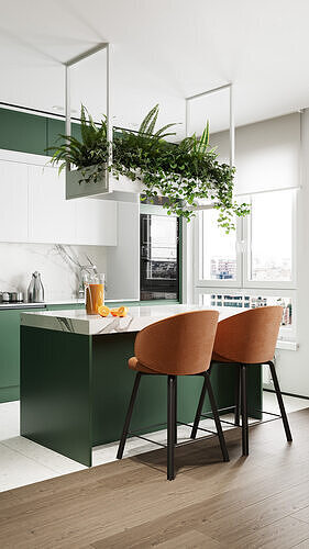 Archineriors vol 68 - minimalist apartment scene 3D model 3