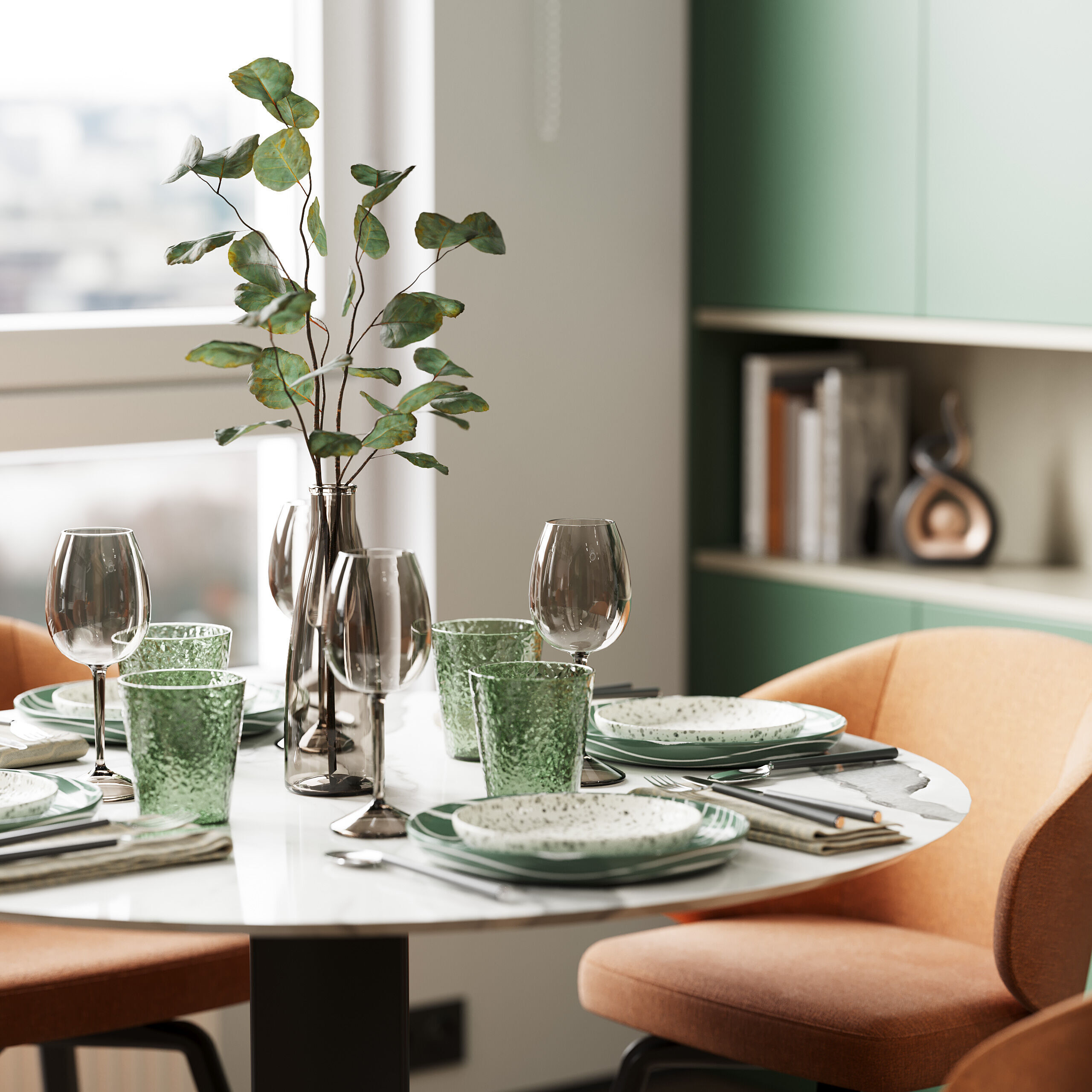 Archineriors vol 68 - minimalist apartment scene 3D model_4