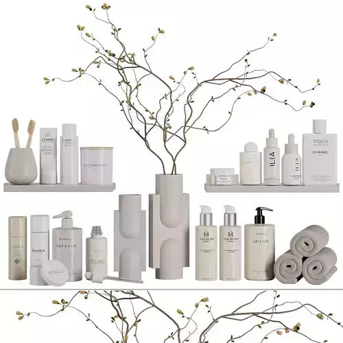 Bathroom accessories SetV43