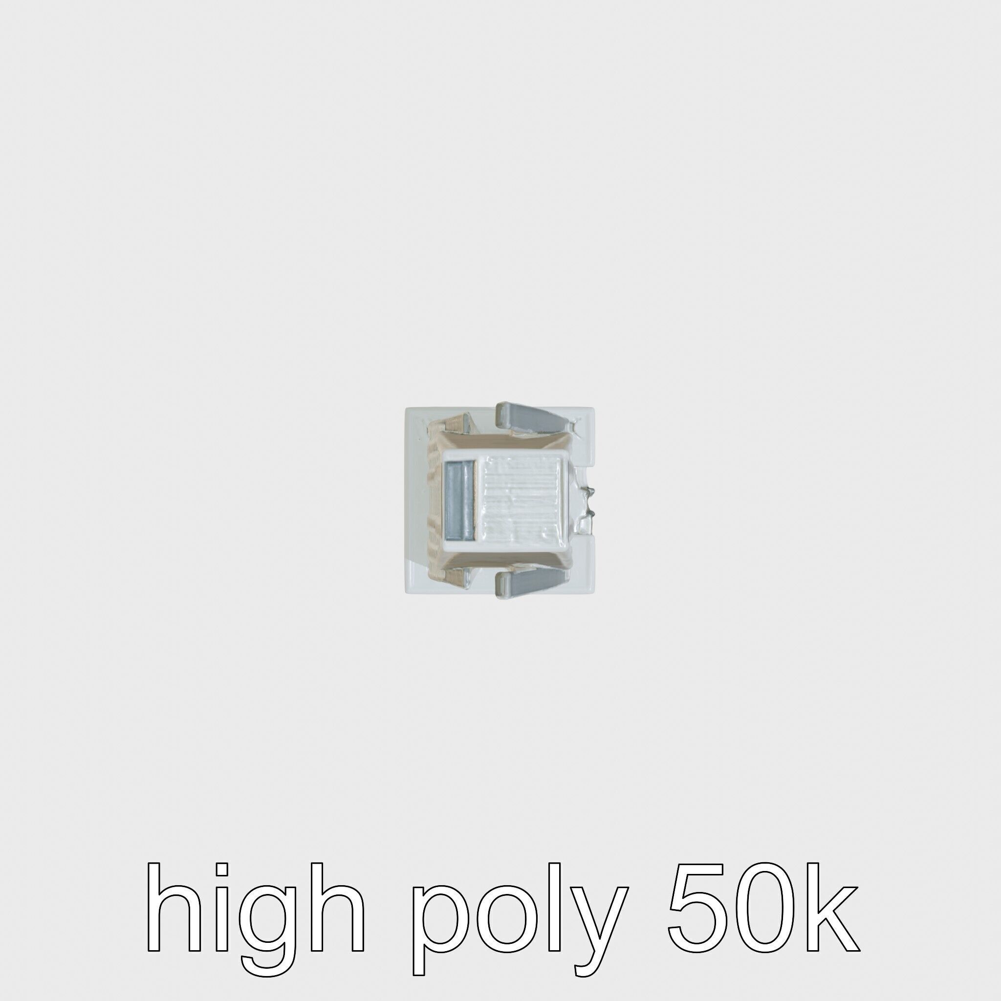 Futuristic Skyscraper Architectural Design Low-poly 3D model_19