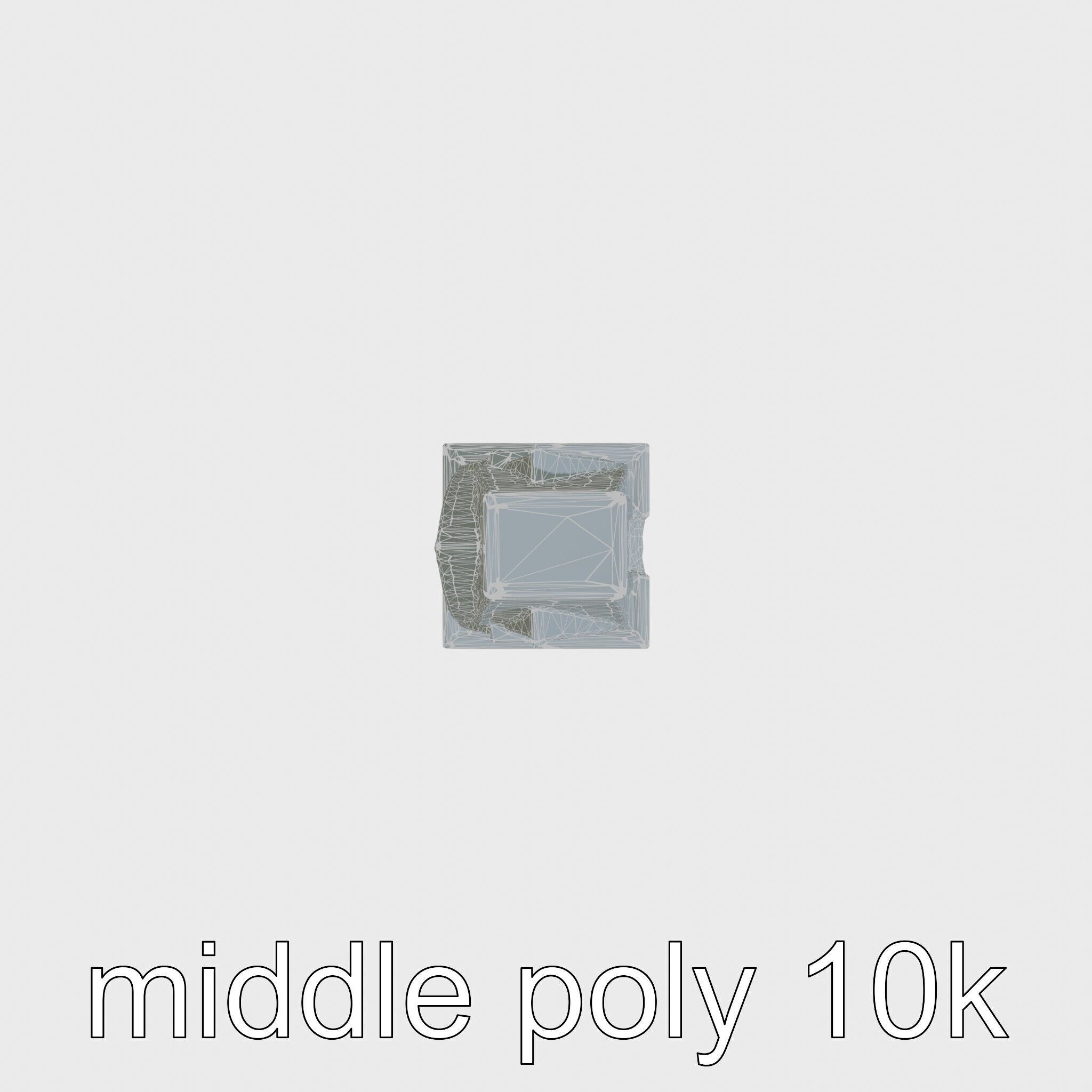 Futuristic Skyscraper Architectural Design Low-poly 3D model_15