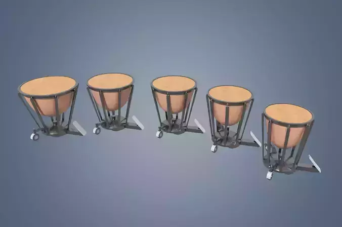 Low mode instrument timpani