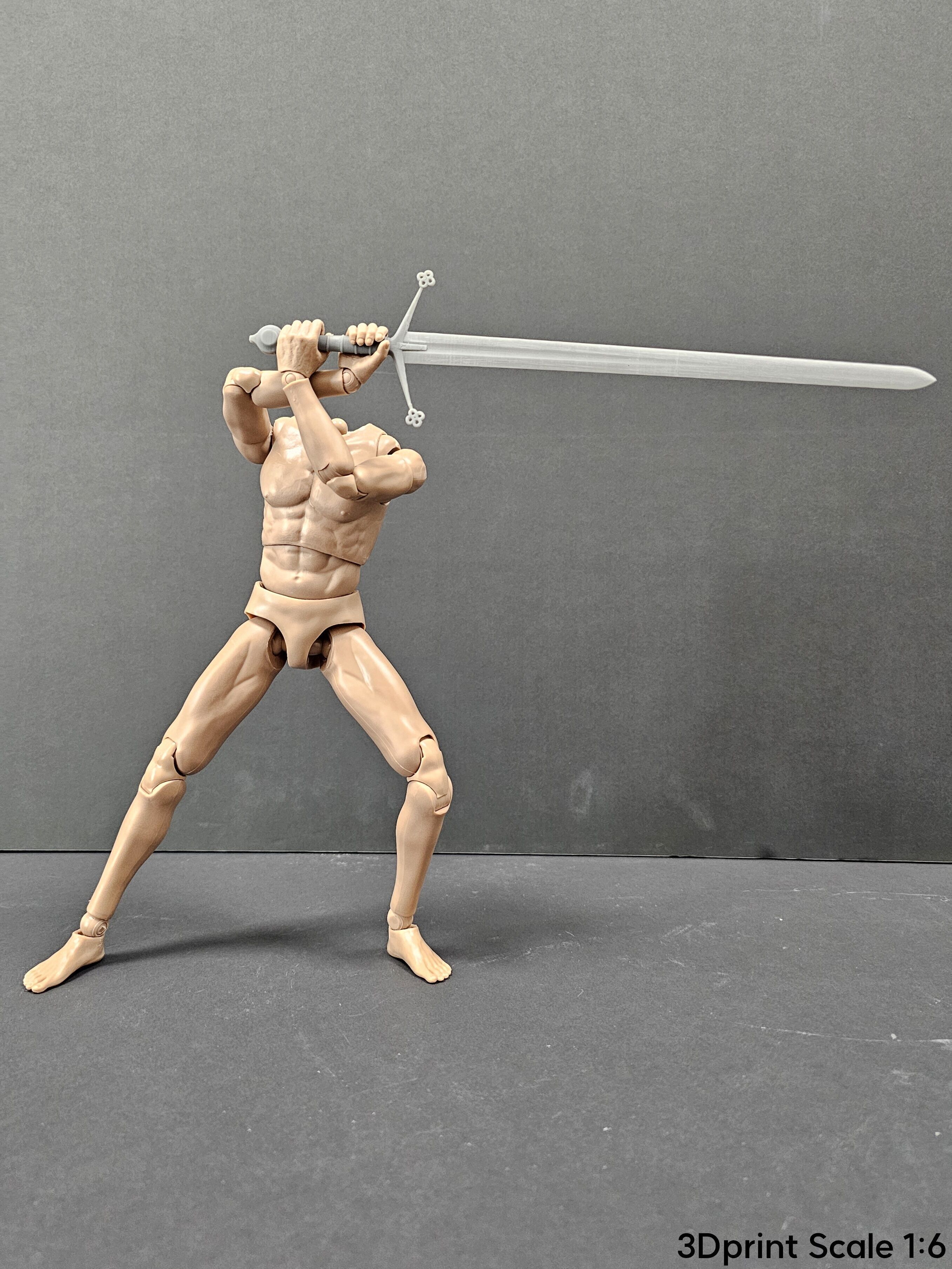 Weapons Encyclopedia 006 Claymore 3D print model_10