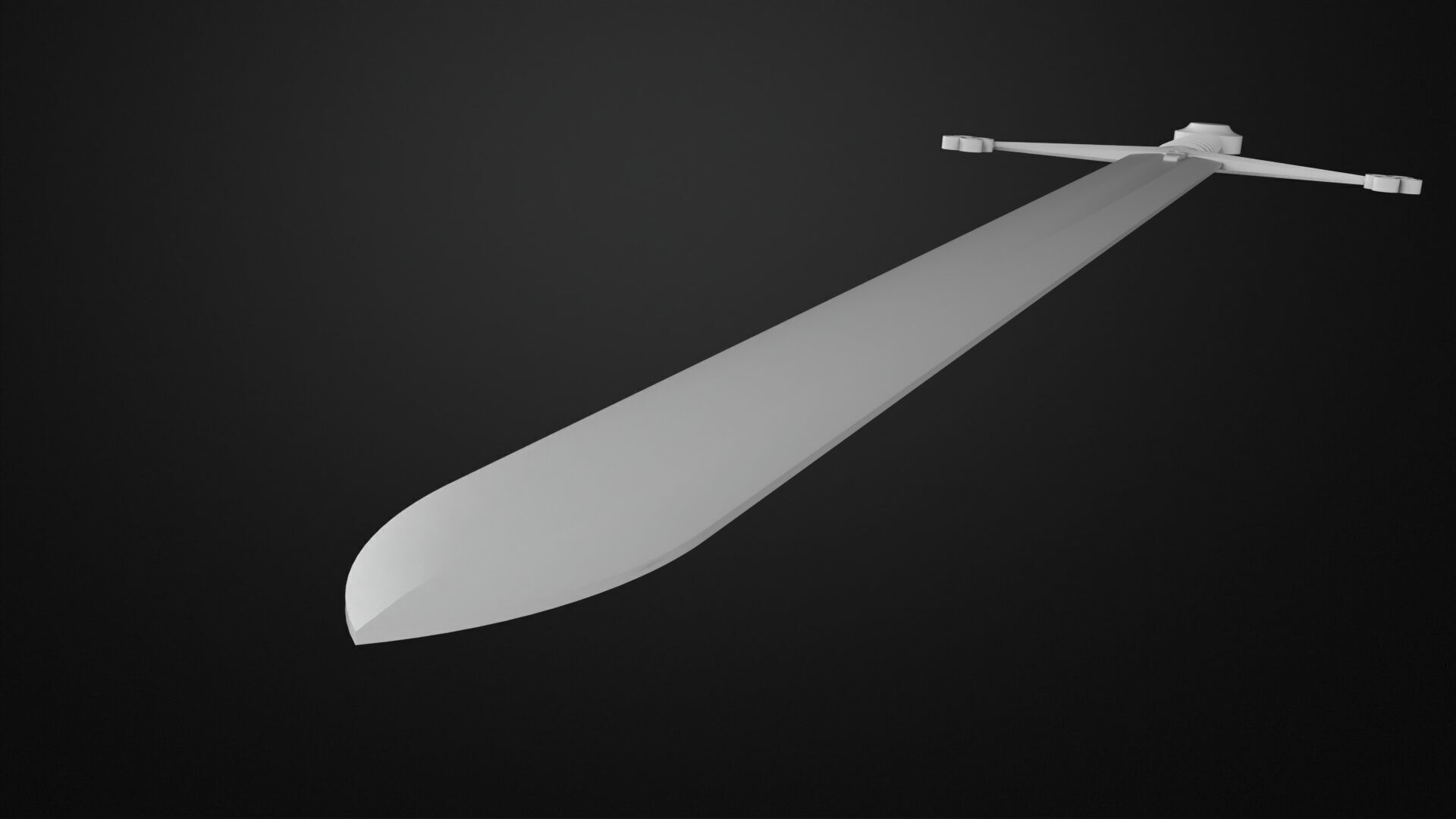 Weapons Encyclopedia 006 Claymore 3D print model_4