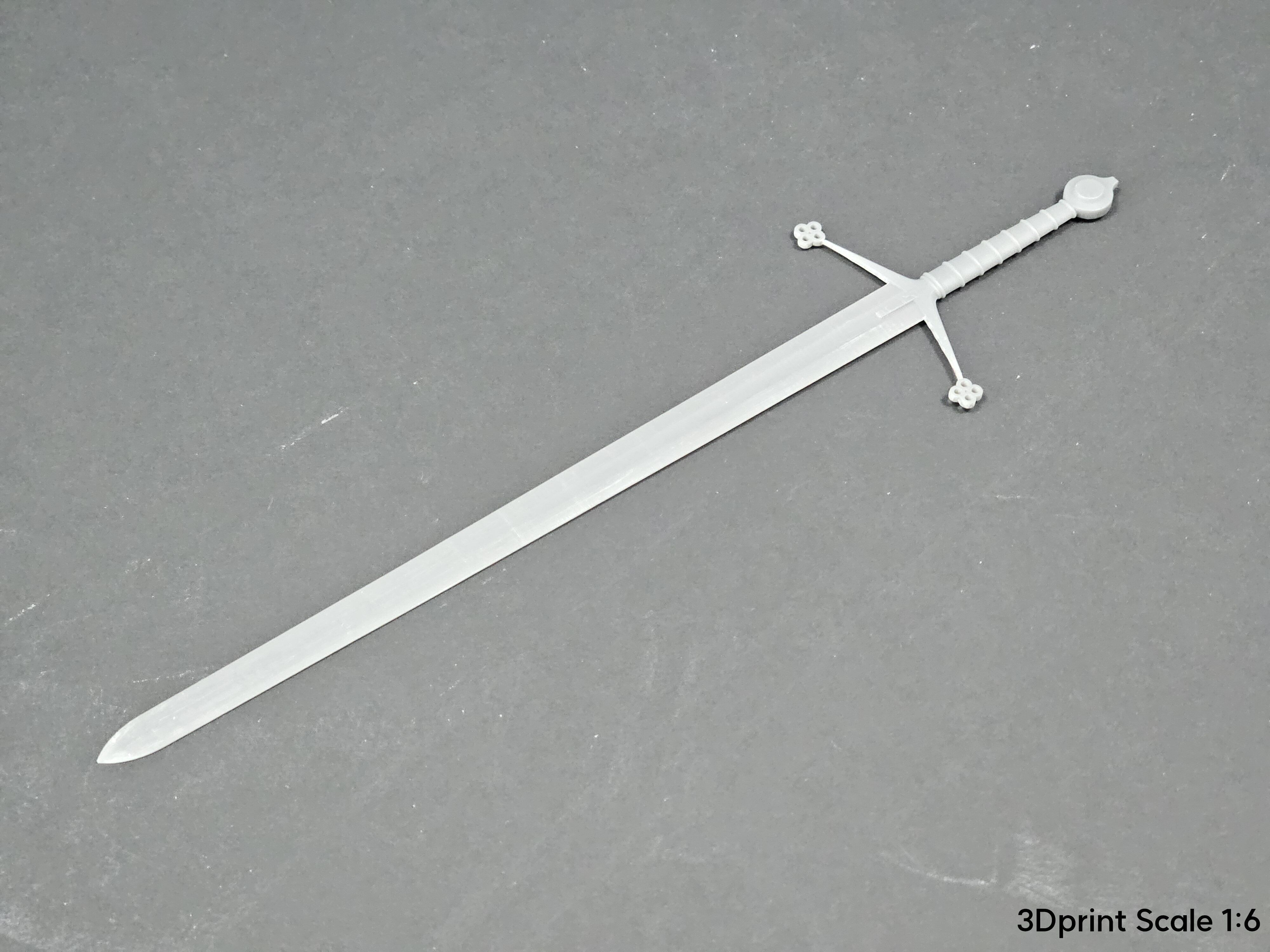 Weapons Encyclopedia 006 Claymore 3D print model_9