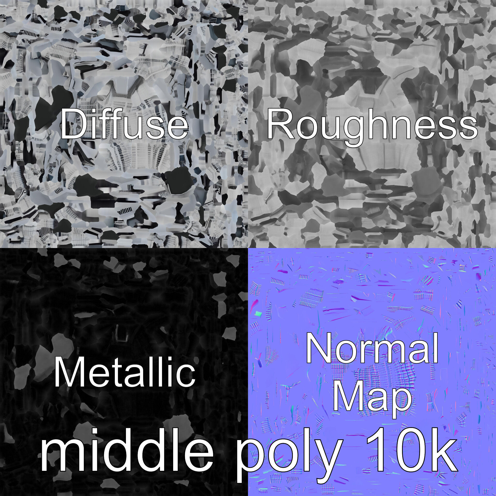 Futuristic Skyscraper Architectural Model Low-poly 3D model_29