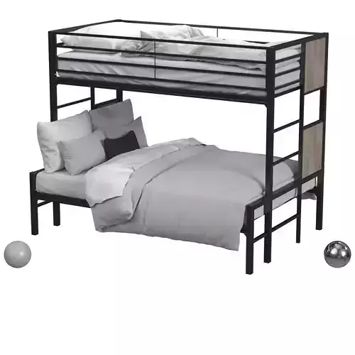 Midtown Youth Twin Over Full- BlackEbano