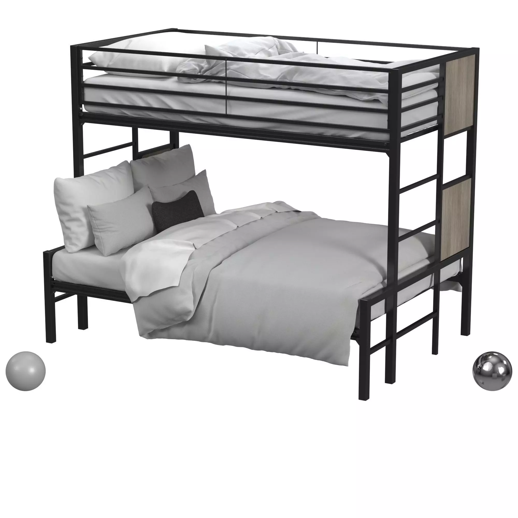 Midtown Youth Twin Over Full- BlackEbano 3D model_0