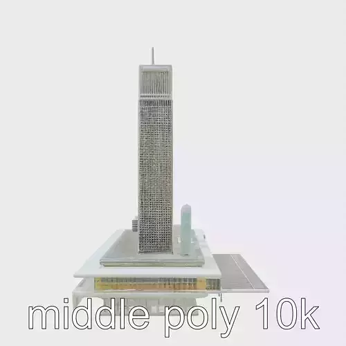 Futuristic Skyscraper Urban Architecture