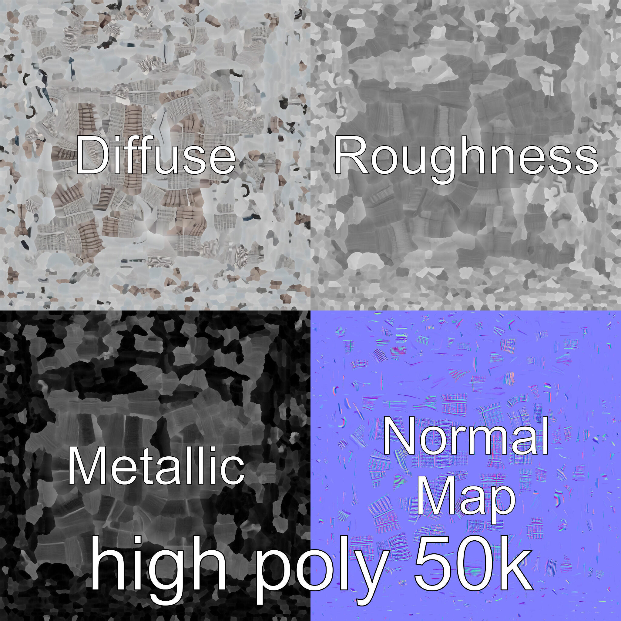 Futuristic Skyscraper Architectural Structure Low-poly 3D model_30