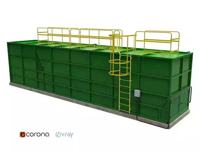 Sewage Treatment Container
