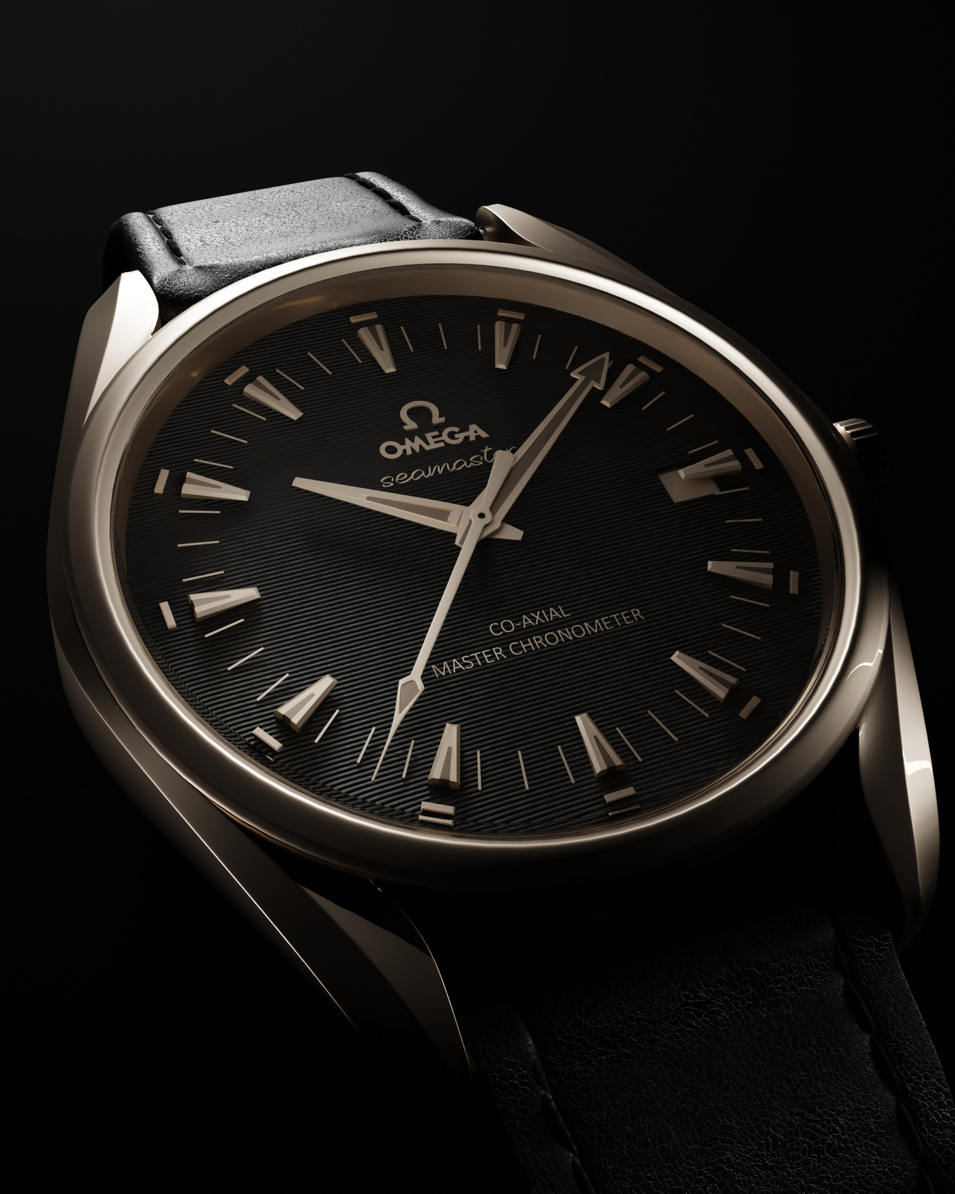 Luxury Watch Rigged 3D Model 3D model_5