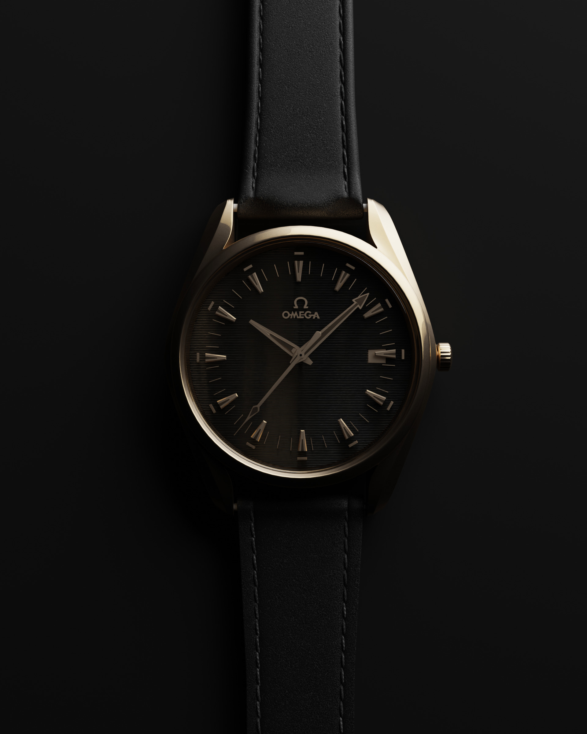 Luxury Watch Rigged 3D Model 3D model_4