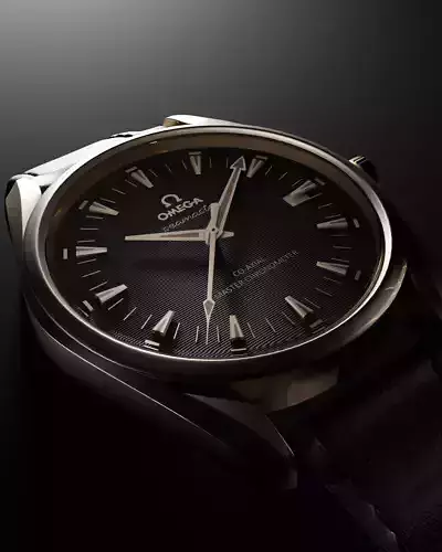 Luxury Watch Rigged 3D Model 3D model