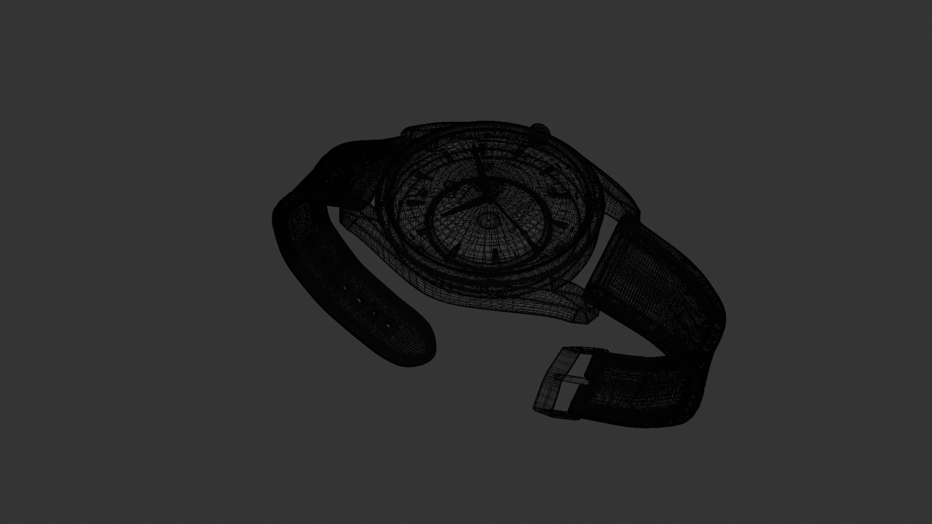 Luxury Watch Rigged 3D Model 3D model_6