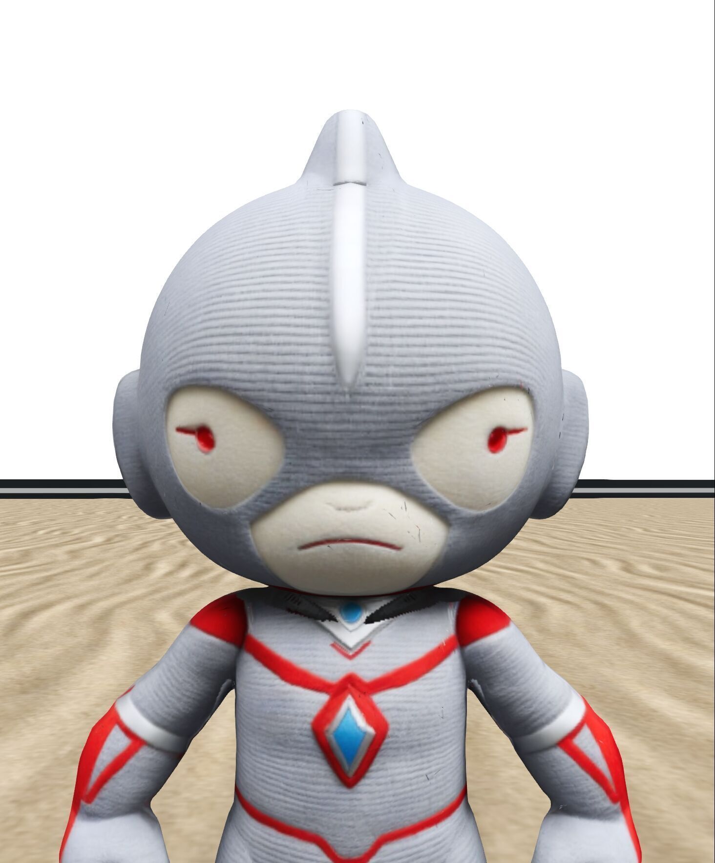 Chibi Sci-Fi Hero Stylized 3D Character Model 3D model_4