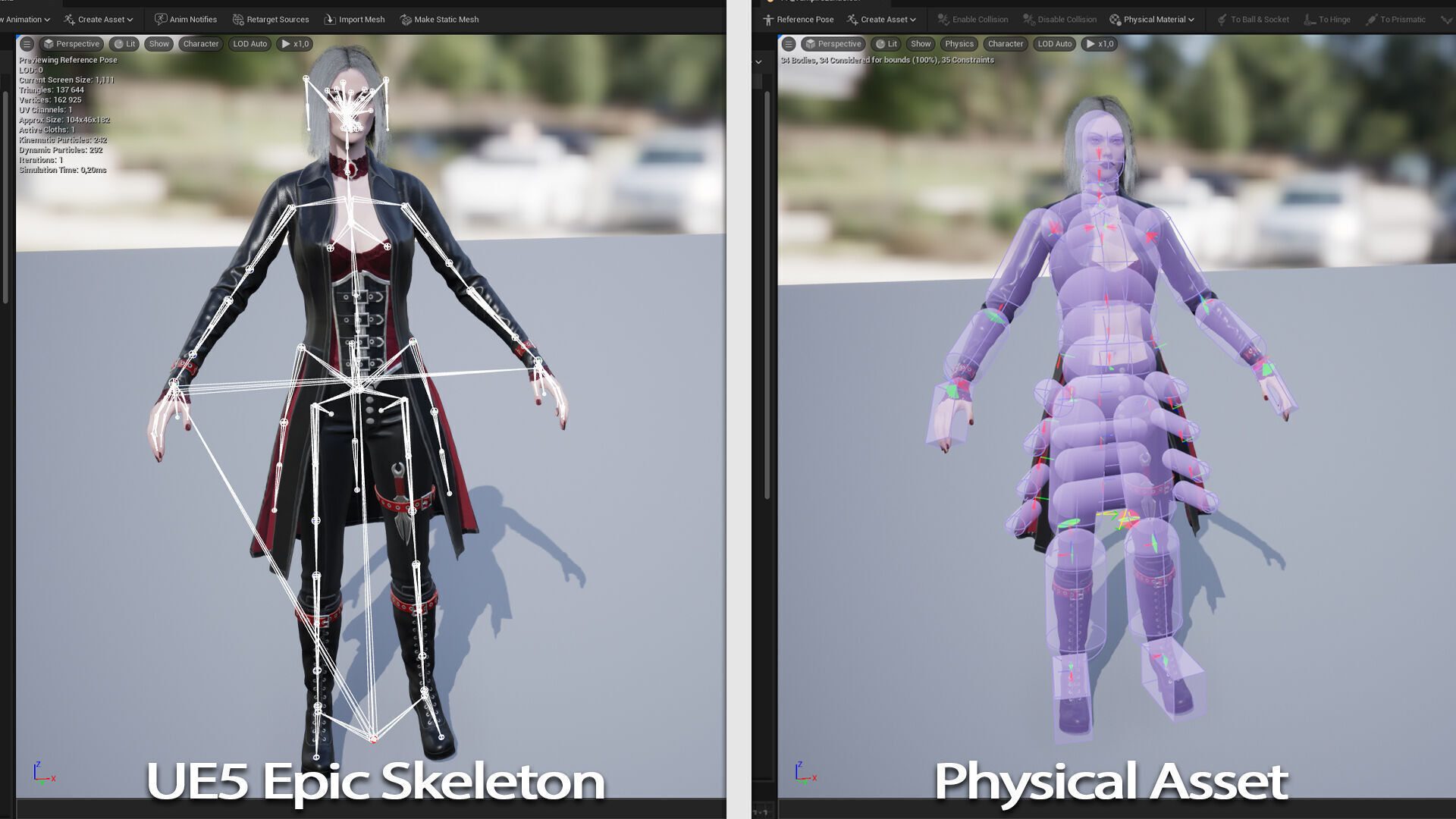 Vampire Luna Low-poly 3D model_12