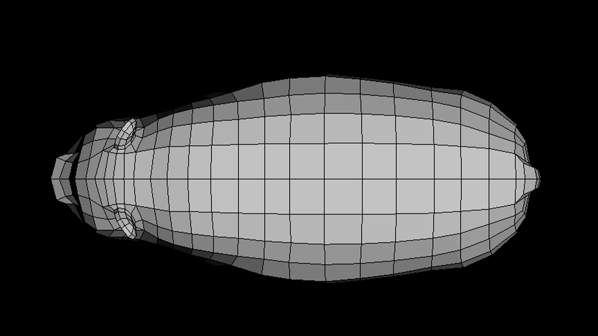 Panda model  Low Poly 3D model_6