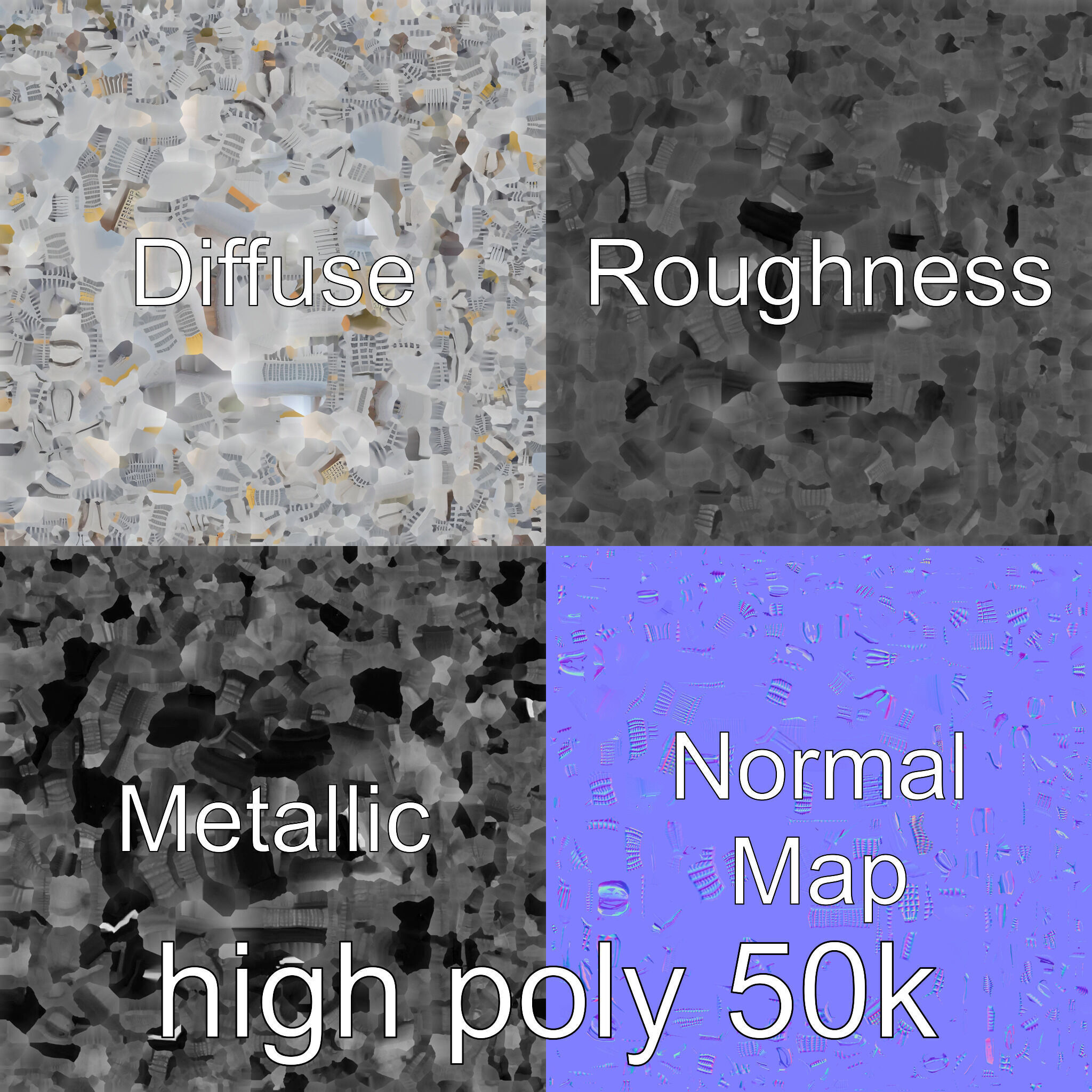 Futuristic Skyscraper Architectural Model Low-poly 3D model_30