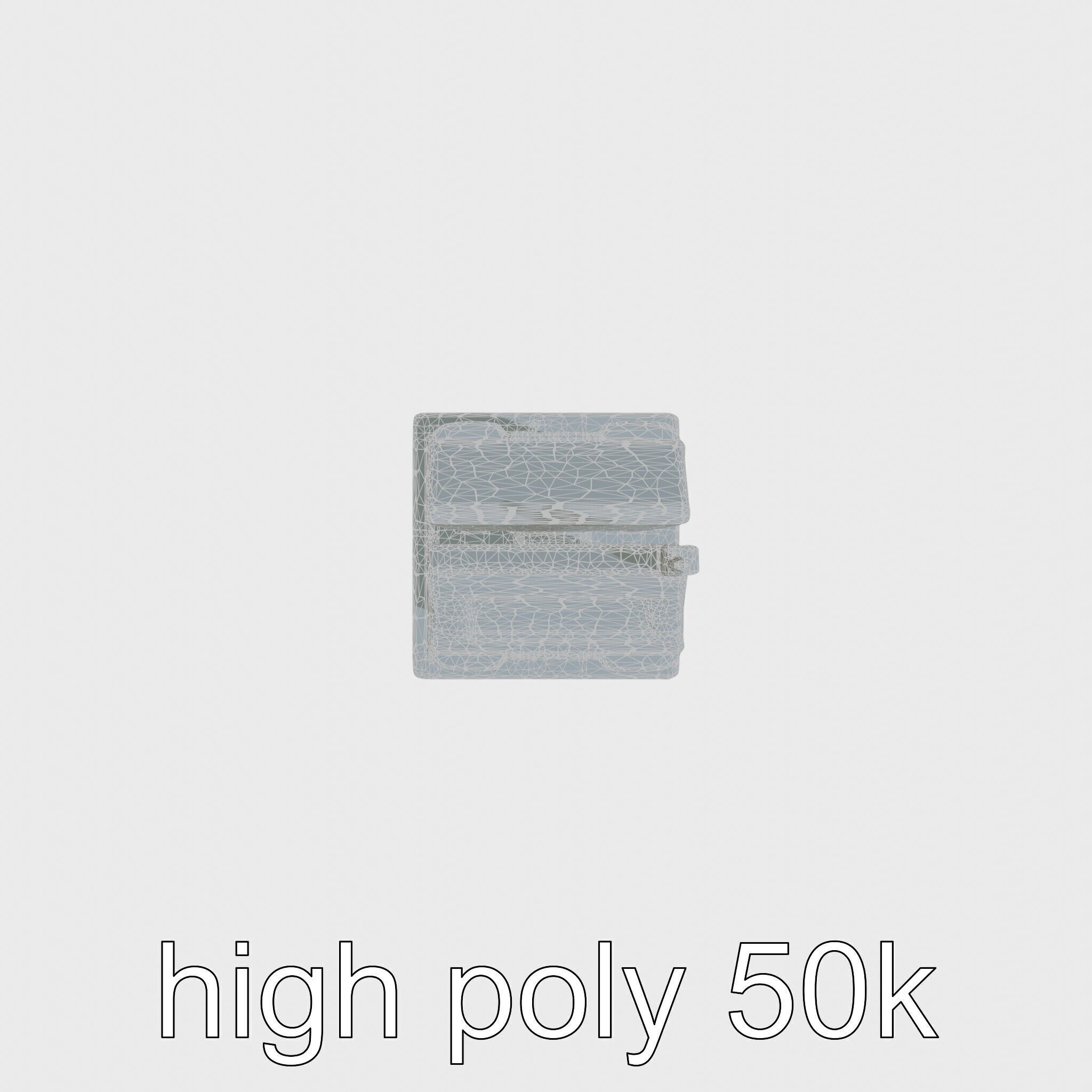 Futuristic Skyscraper Architectural Model Low-poly 3D model_29